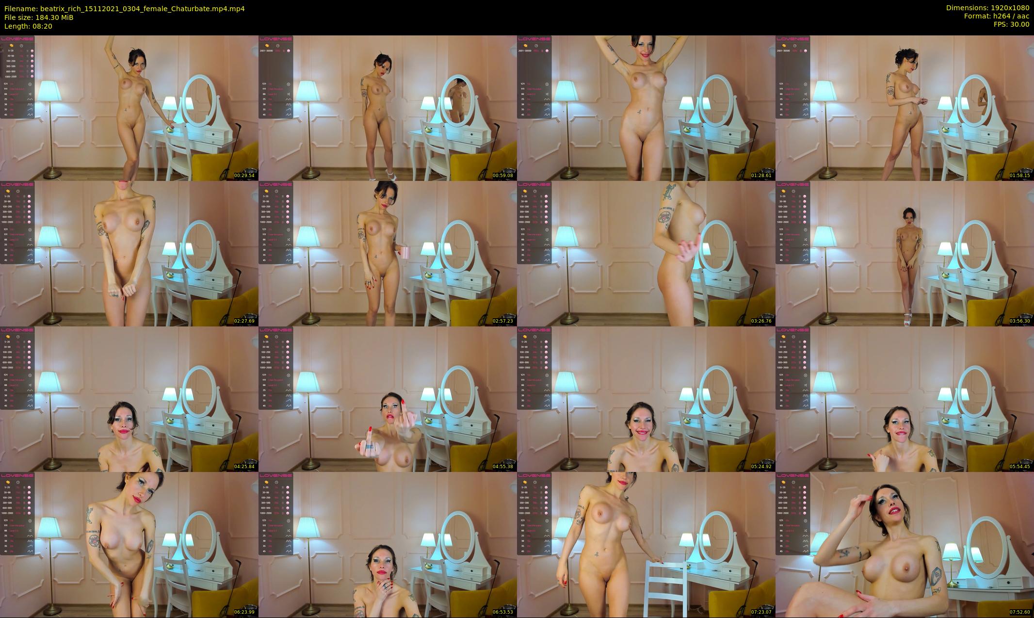 beatrix_rich — 9 minute Chaturbate female cam show recording, 1080p, Nov 15, 2021
