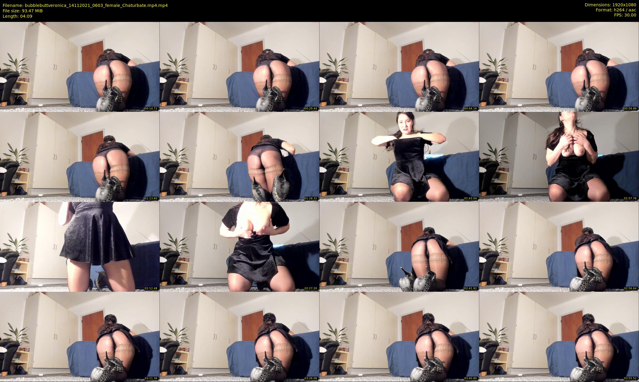 bubblebuttveronica — 5 minute Chaturbate female cam show recording, 1080p, Nov 14, 2021