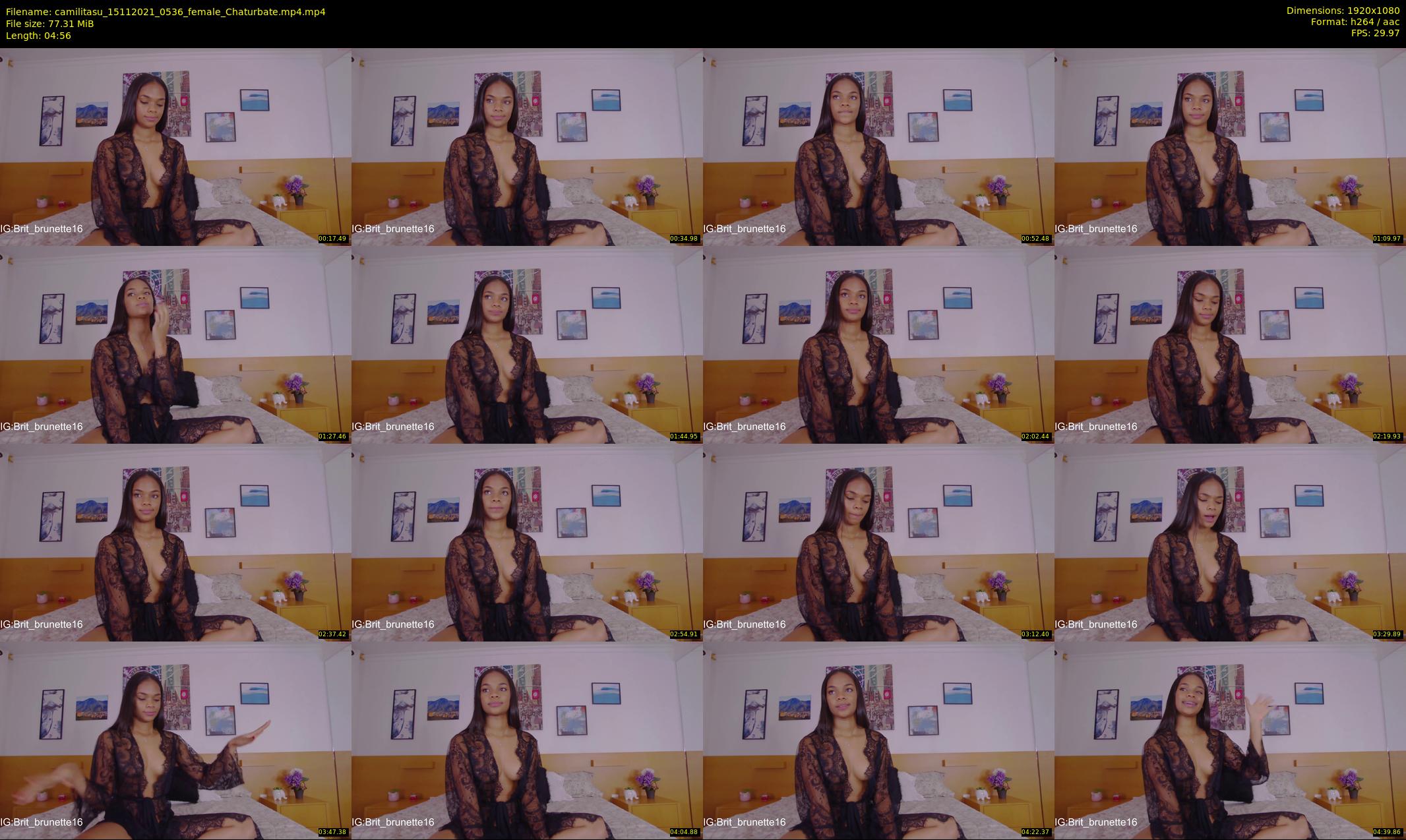 camilitasu — 5 minute Chaturbate female cam show recording, 1080p, Nov 15, 2021