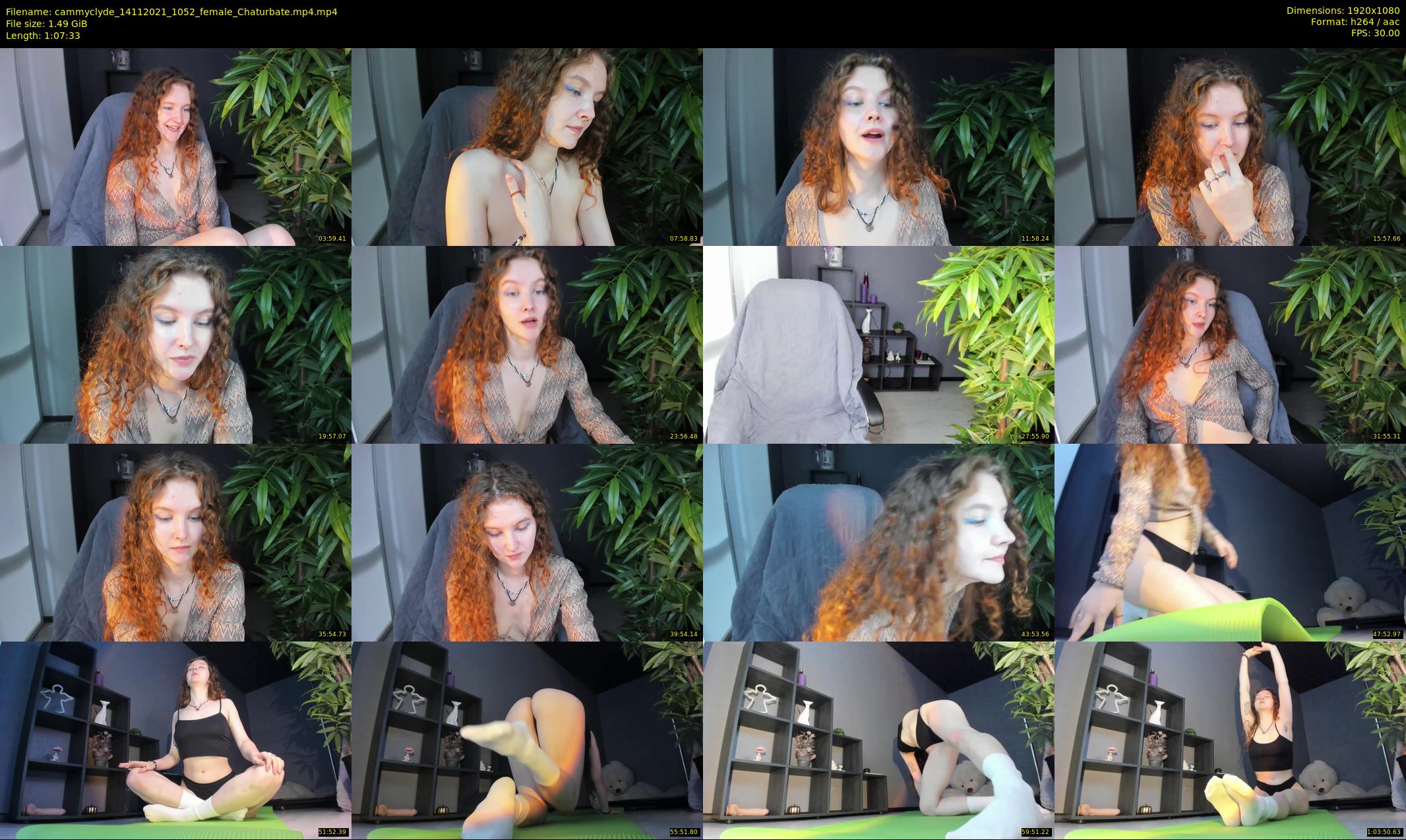 cammyclyde — 68 minute Chaturbate female cam show recording, 1080p, Nov 14, 2021