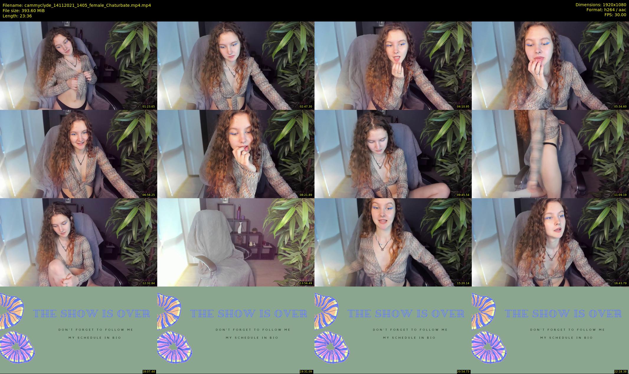 cammyclyde — 24 minute Chaturbate female cam show recording, 1080p, Nov 14, 2021