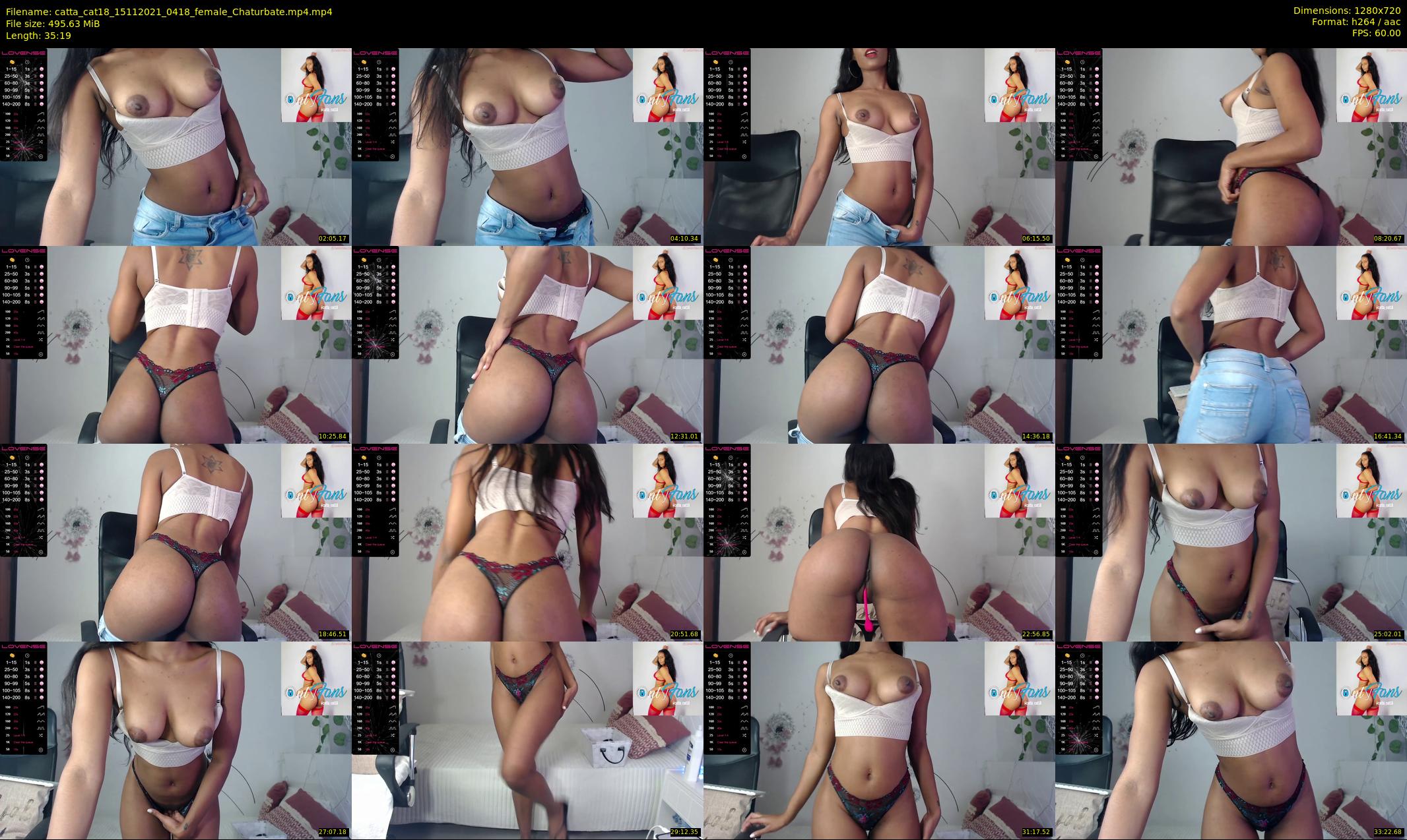 catta_cat18 — 36 minute Chaturbate female cam show recording, 720p, Nov 15, 2021