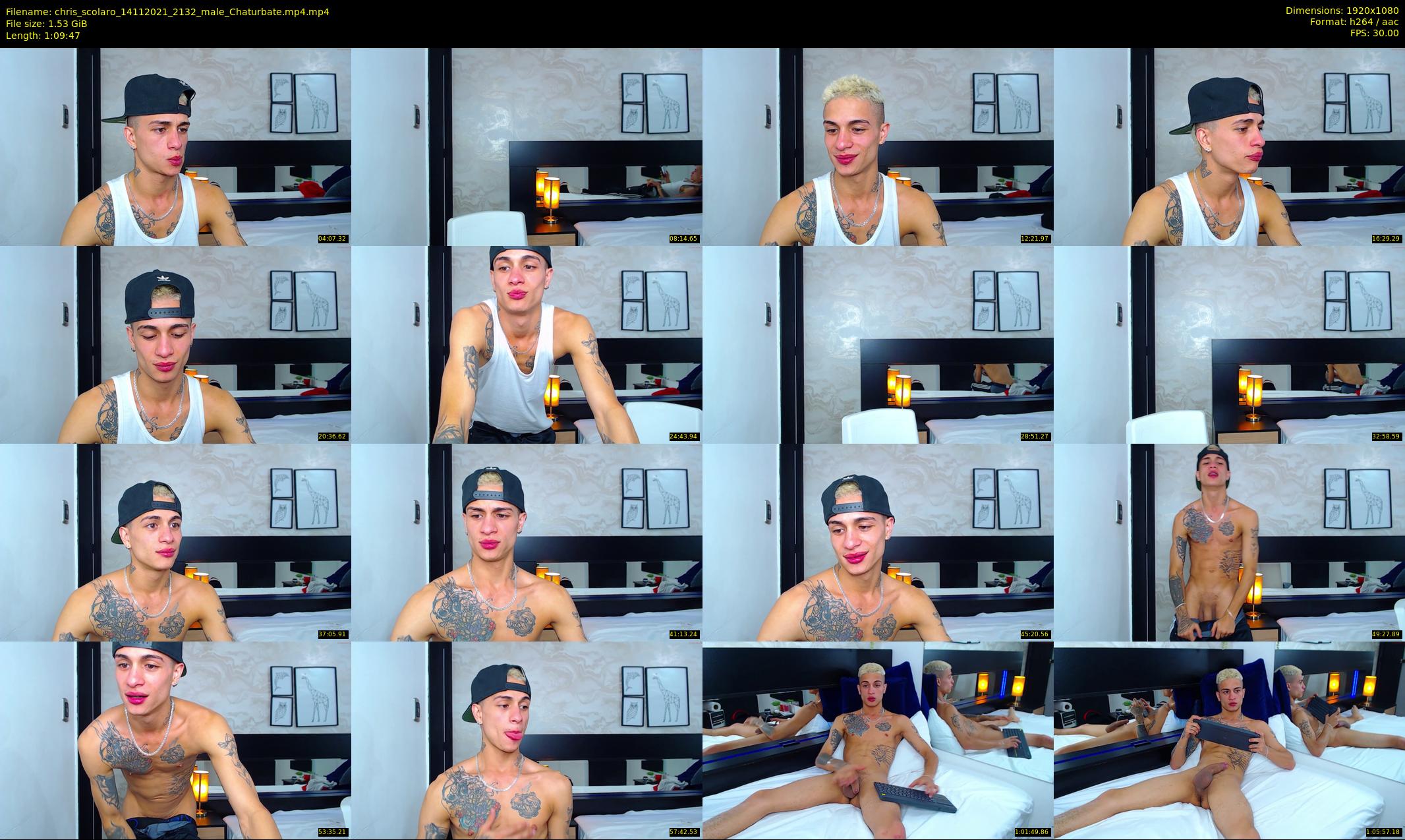 chris_scolaro — 70 minute Chaturbate male cam show recording, 1080p, Nov 14, 2021