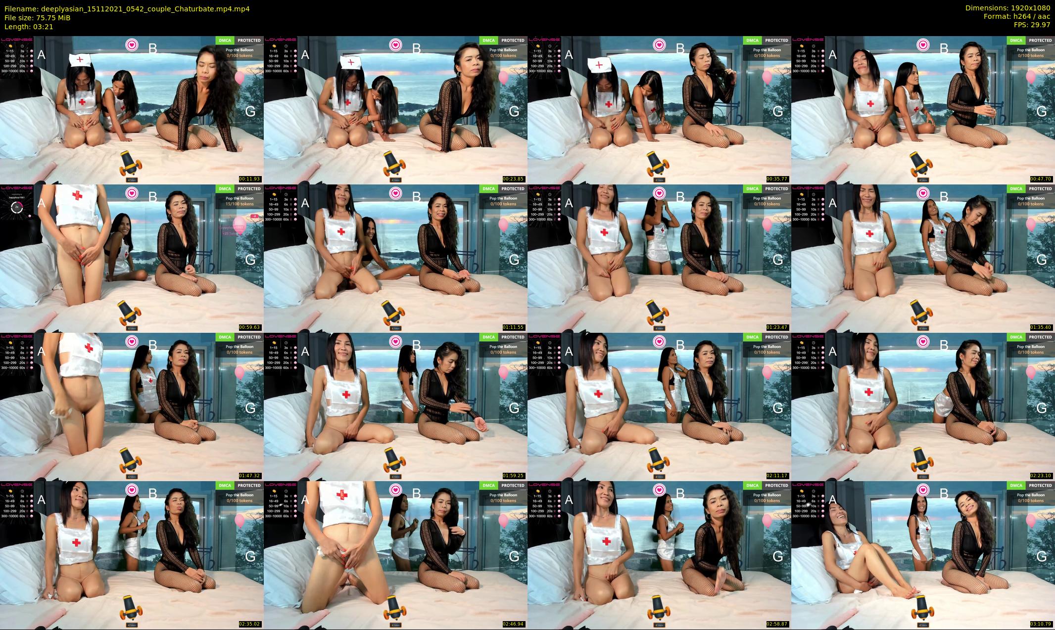 deeplyasian — 4 minute Chaturbate couple cam show recording, 1080p, Nov 15, 2021