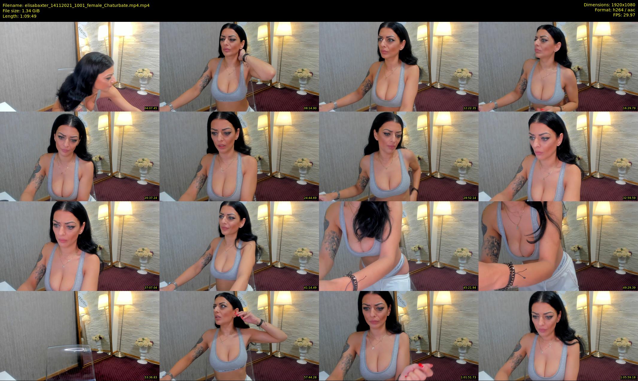 elisabaxter — 70 minute Chaturbate female cam show recording, 1080p, Nov 14, 2021