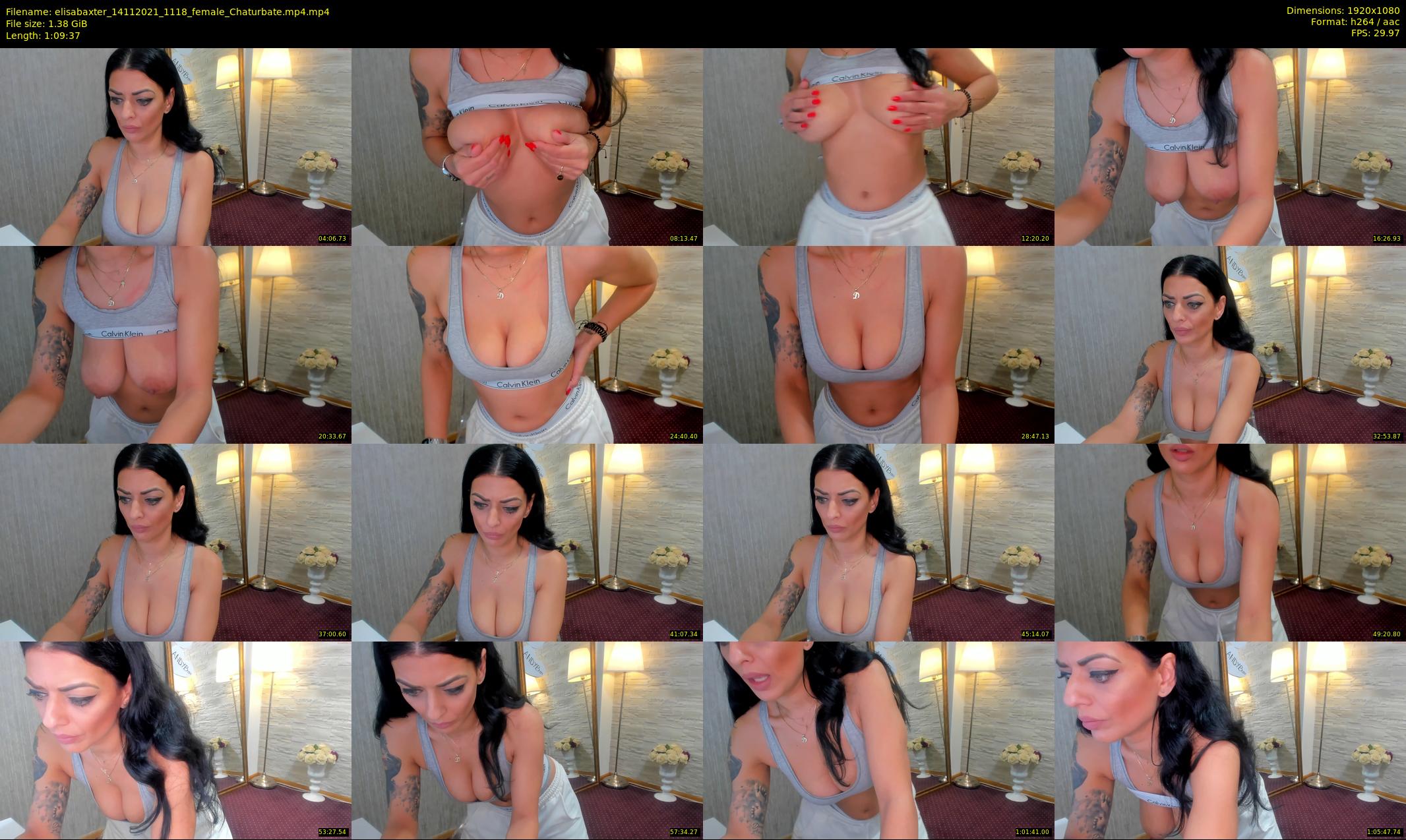 elisabaxter — 70 minute Chaturbate female cam show recording, 1080p, Nov 14, 2021