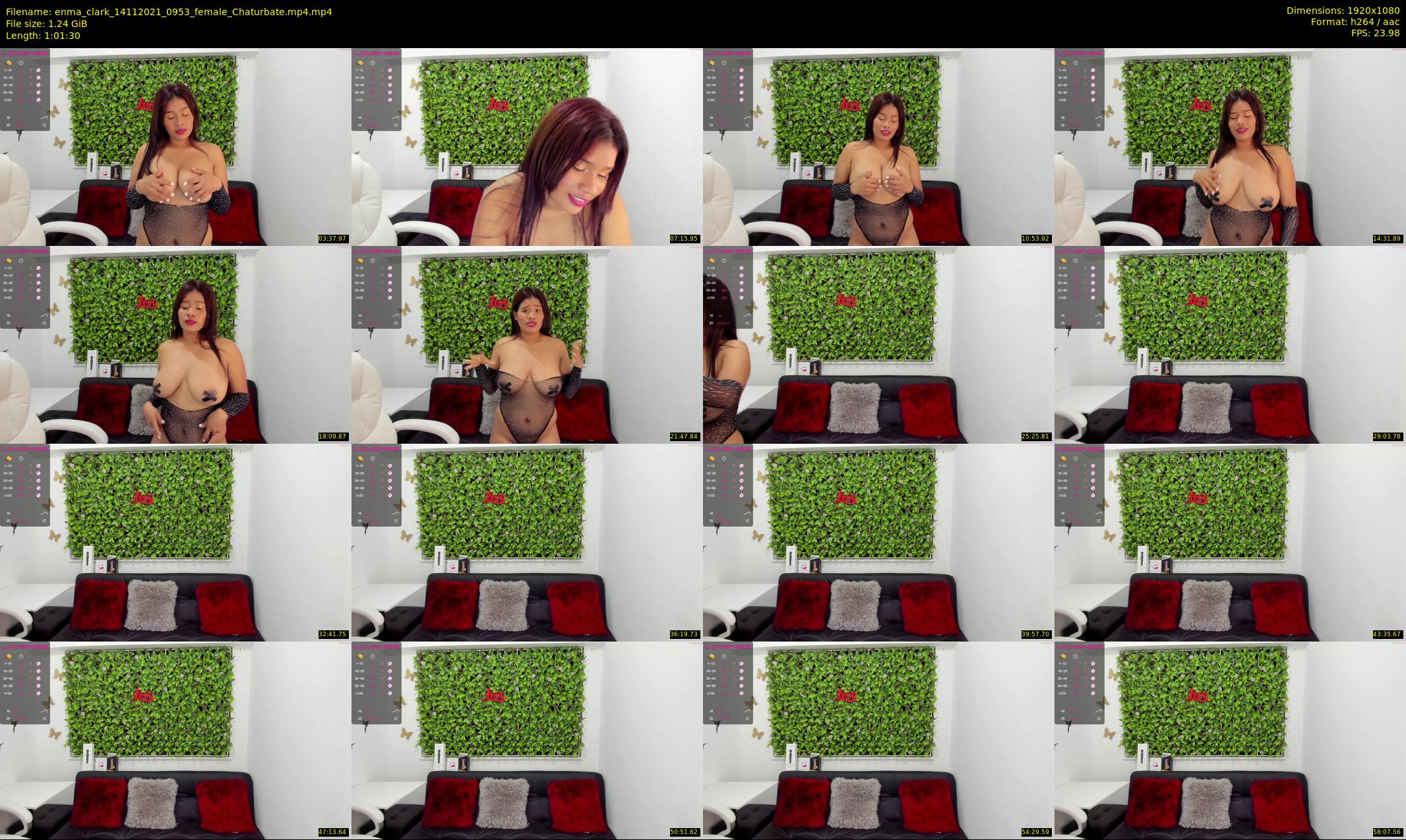 enma_clark — 62 minute Chaturbate female cam show recording, 1080p, Nov 14, 2021