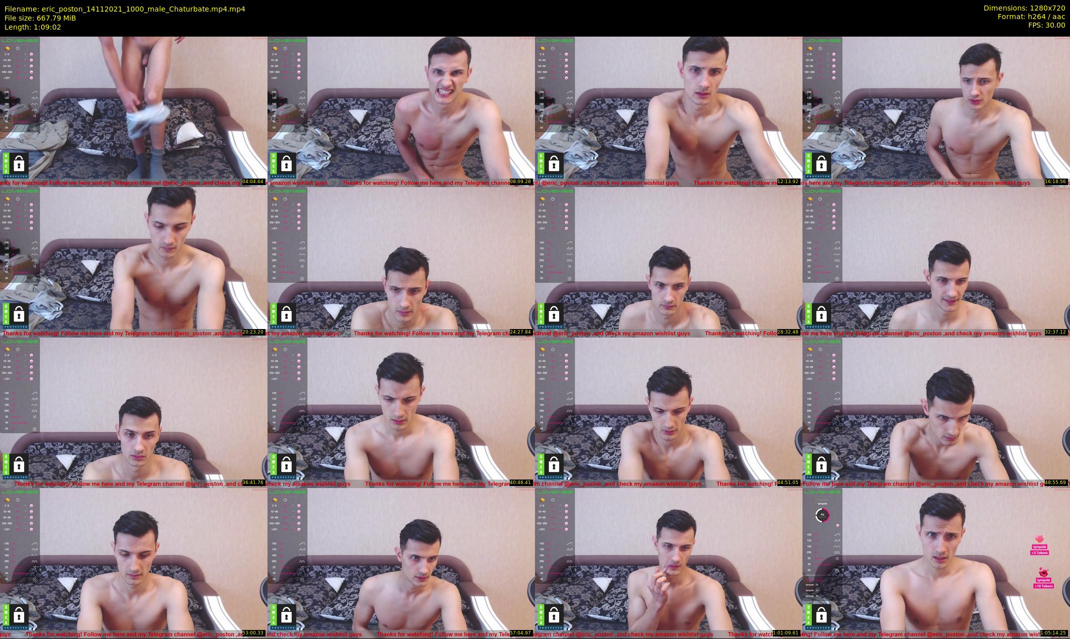 eric_poston — 70 minute Chaturbate male cam show recording, 720p, Nov 14, 2021