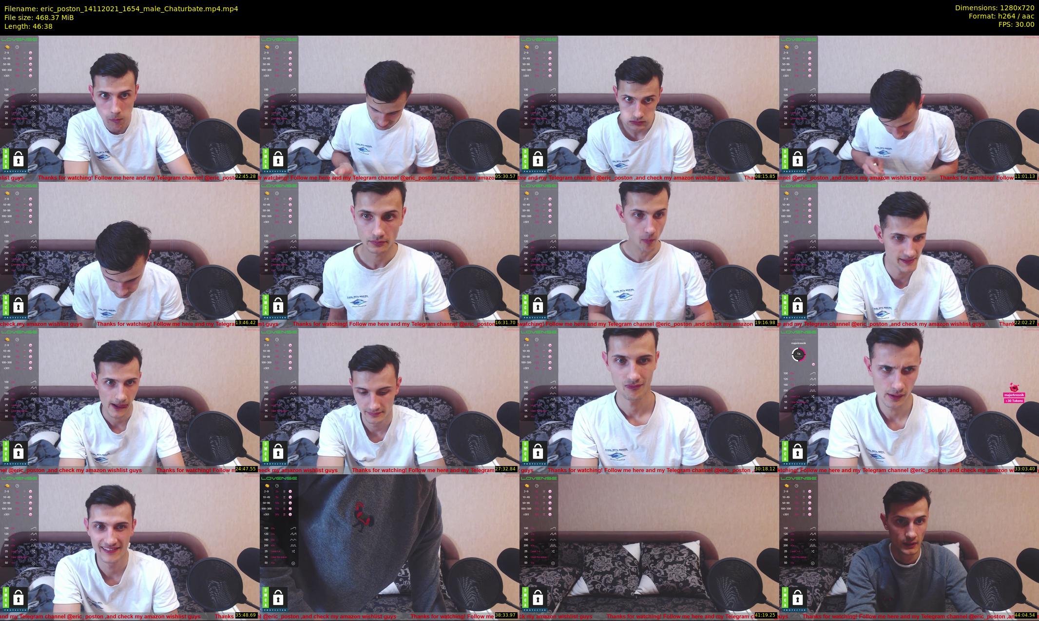eric_poston — 47 minute Chaturbate male cam show recording, 720p, Nov 14, 2021
