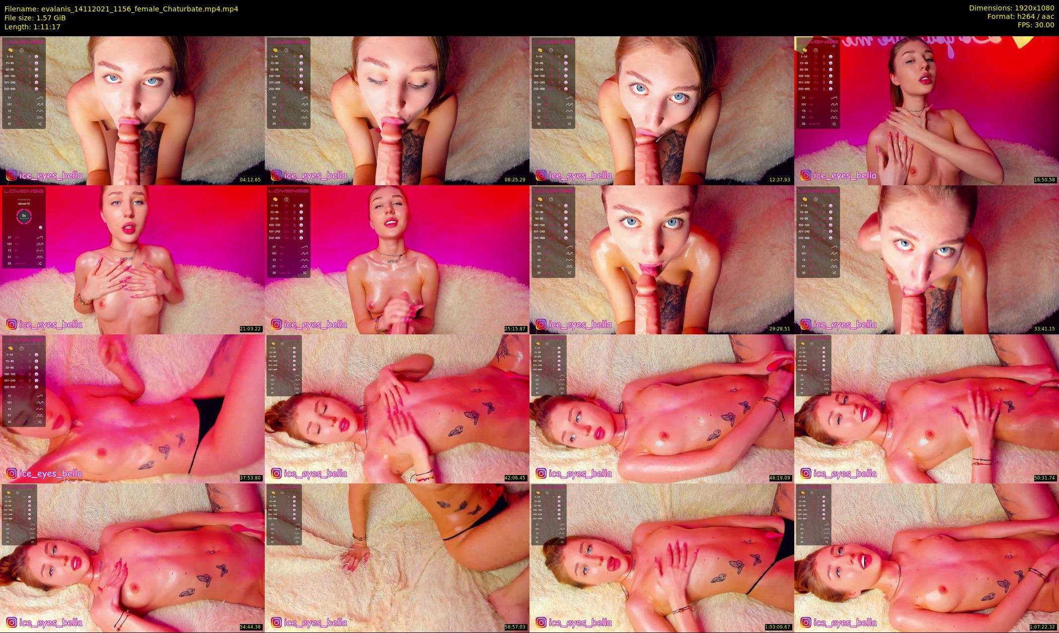 evalanis — 72 minute Chaturbate couple cam show recording, 1080p, Nov 14, 2021