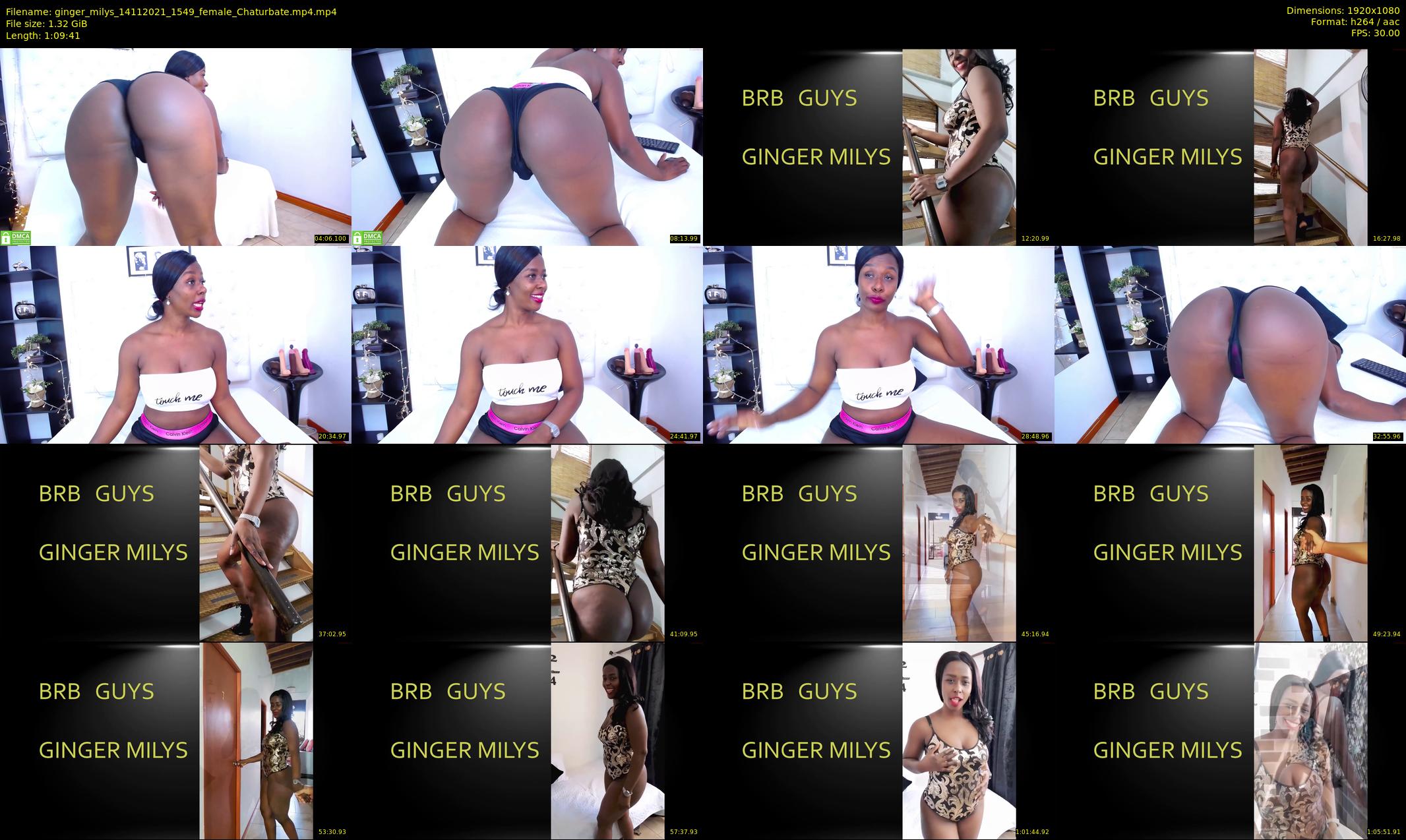 ginger_milys — 70 minute Chaturbate female cam show recording, 1080p, Nov 14, 2021