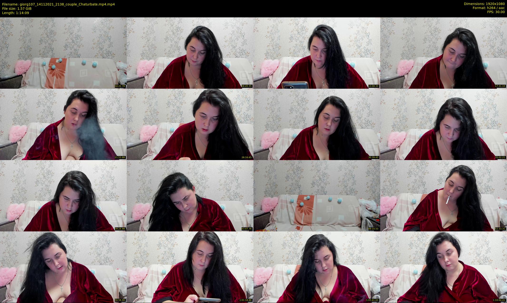 giorg107 — 75 minute Chaturbate couple cam show recording, 1080p, Nov 14, 2021