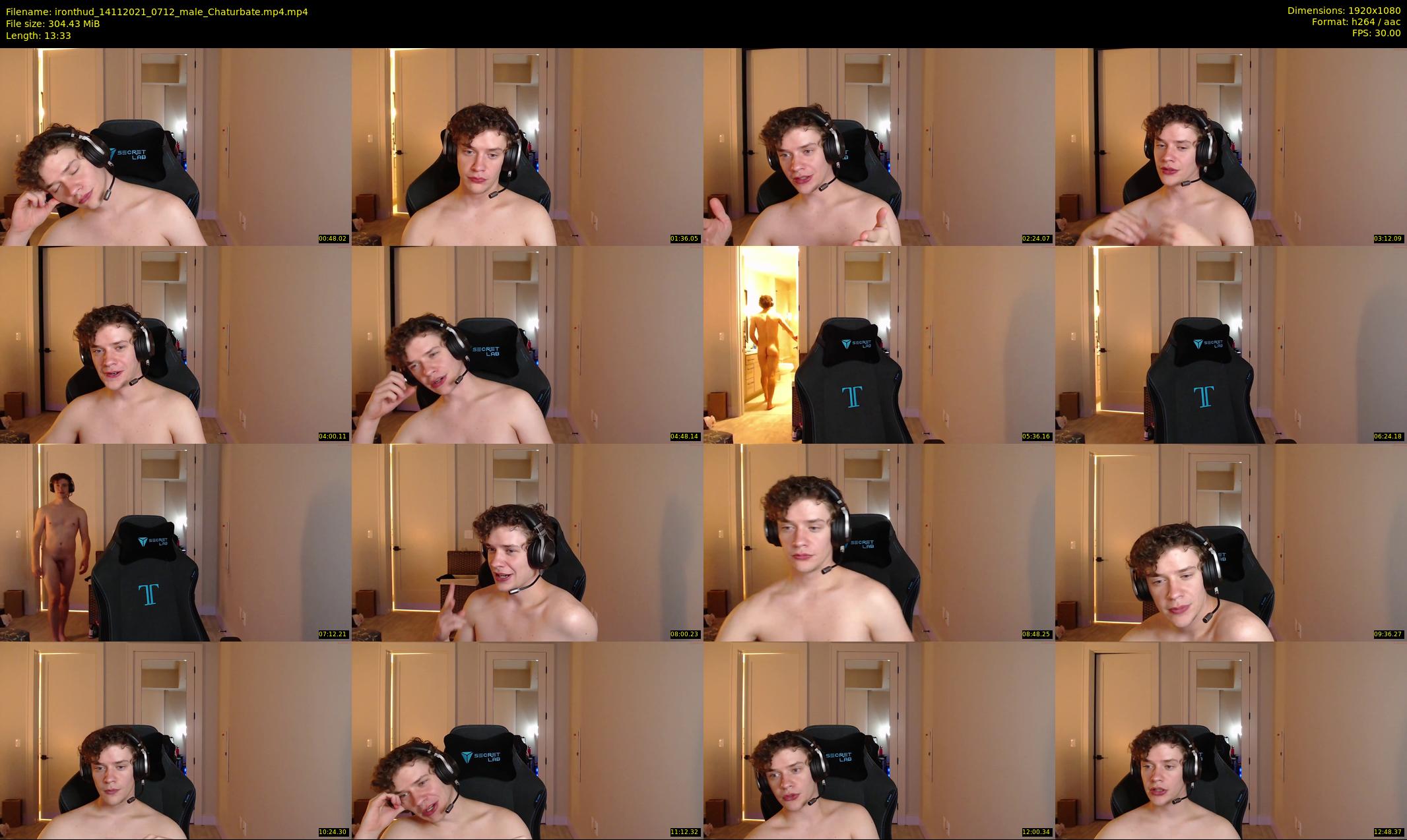 ironthud — 14 minute Chaturbate male cam show recording, 1080p, Nov 14, 2021