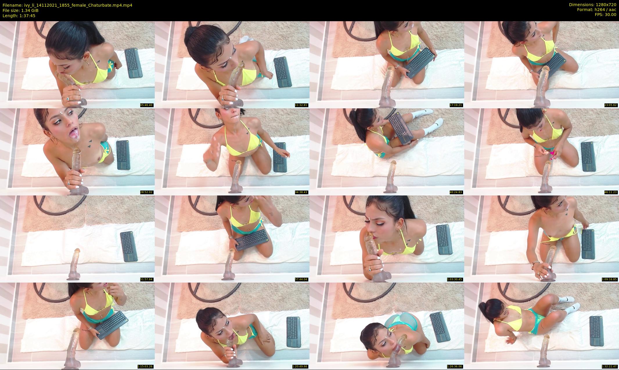 ivy_li — 98 minute Chaturbate female cam show recording, 720p, Nov 14, 2021