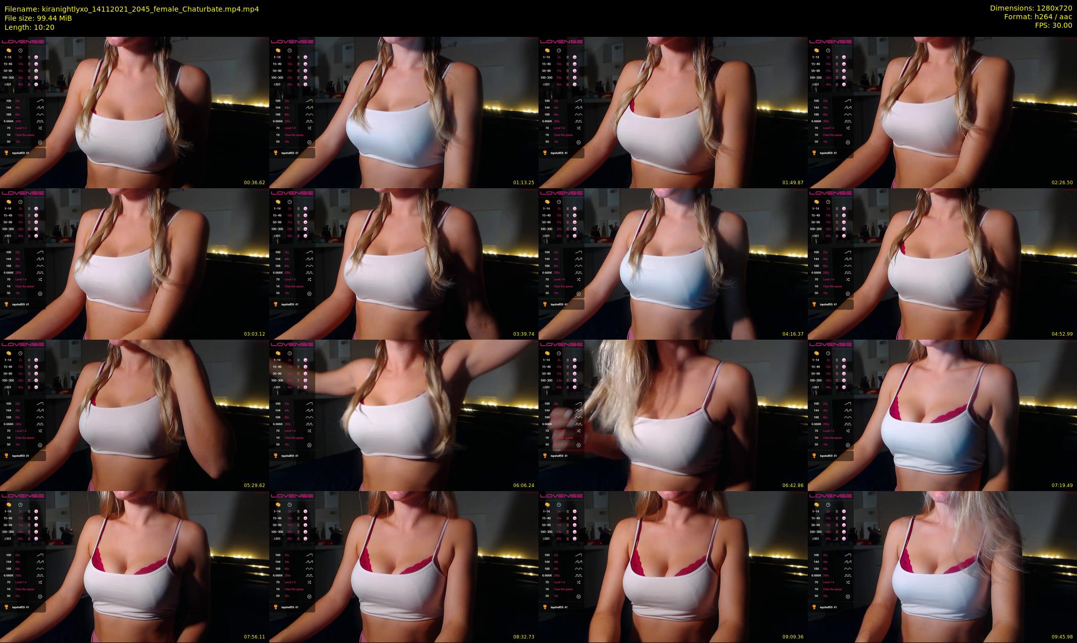 kiranightlyxo — 11 minute Chaturbate female cam show recording, 720p, Nov 14, 2021