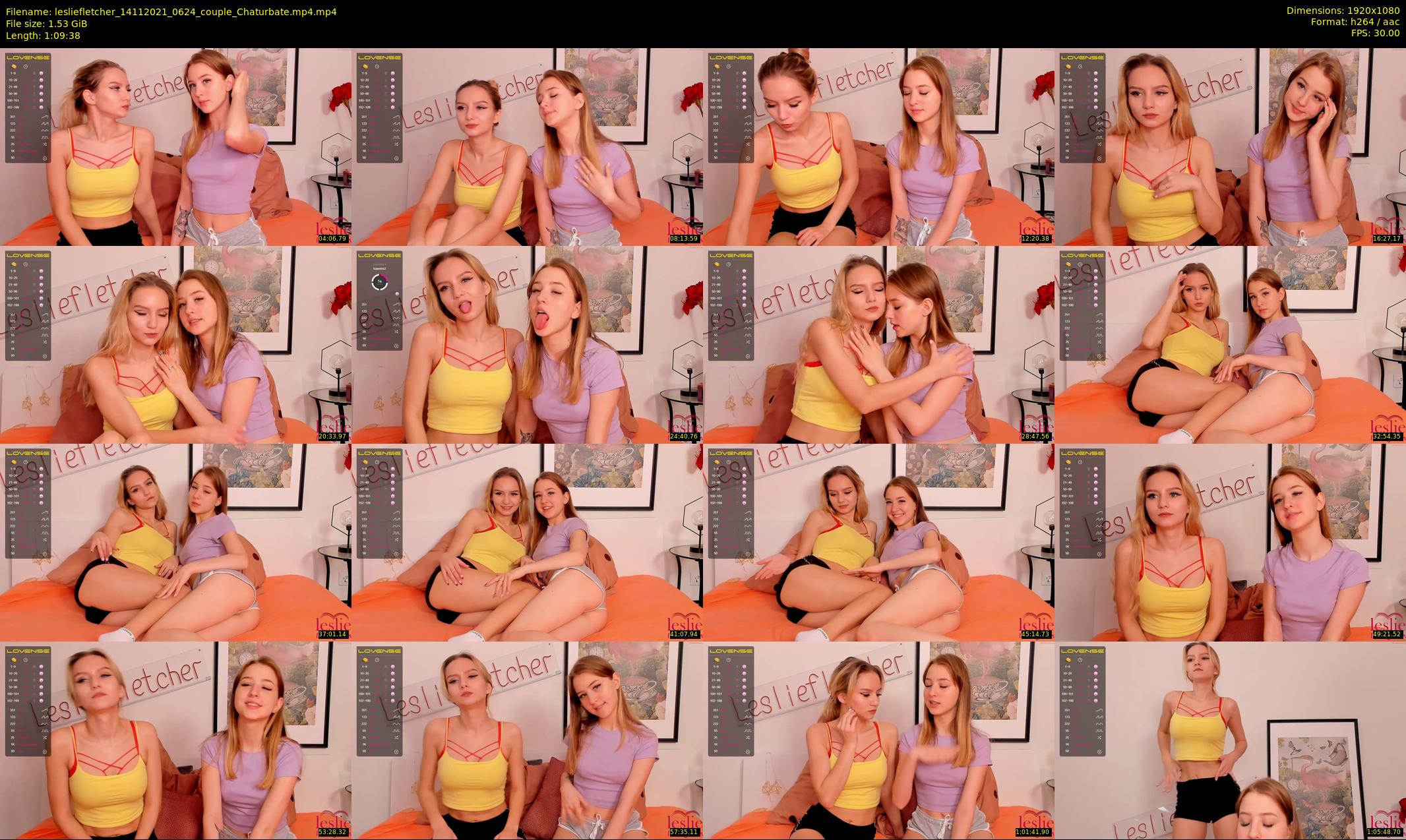 lesliefletcher — 70 minute Chaturbate couple cam show recording, 1080p, Nov 14, 2021