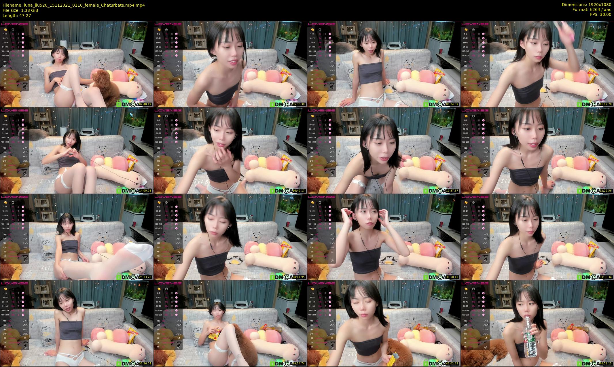 luna_liu520 — 48 minute Chaturbate female cam show recording, 1080p, Nov 15, 2021