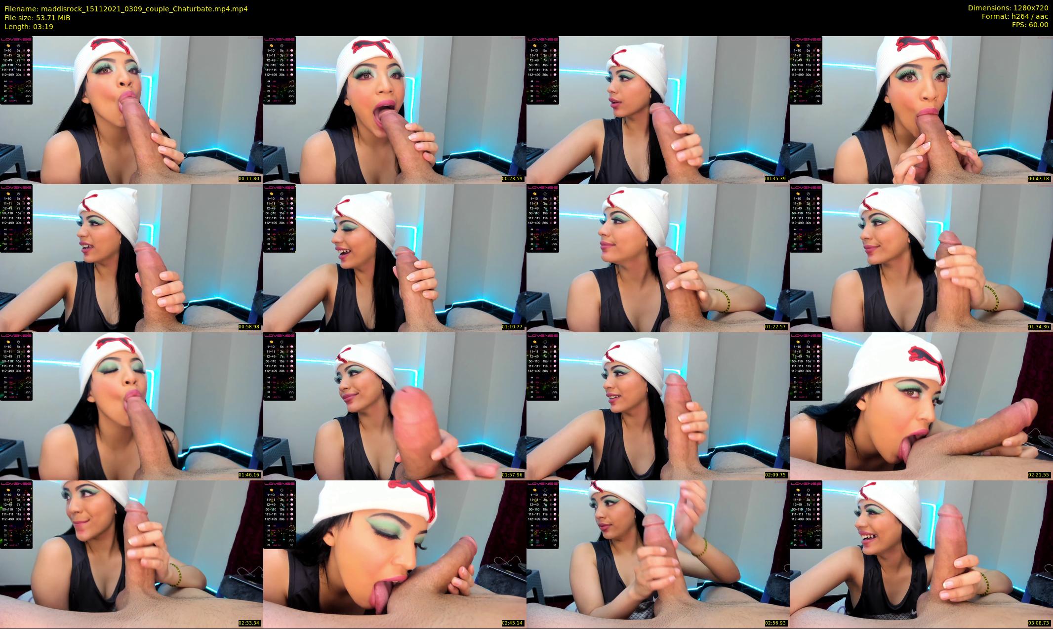maddisrock — 4 minute Chaturbate couple cam show recording, 720p, Nov 15, 2021