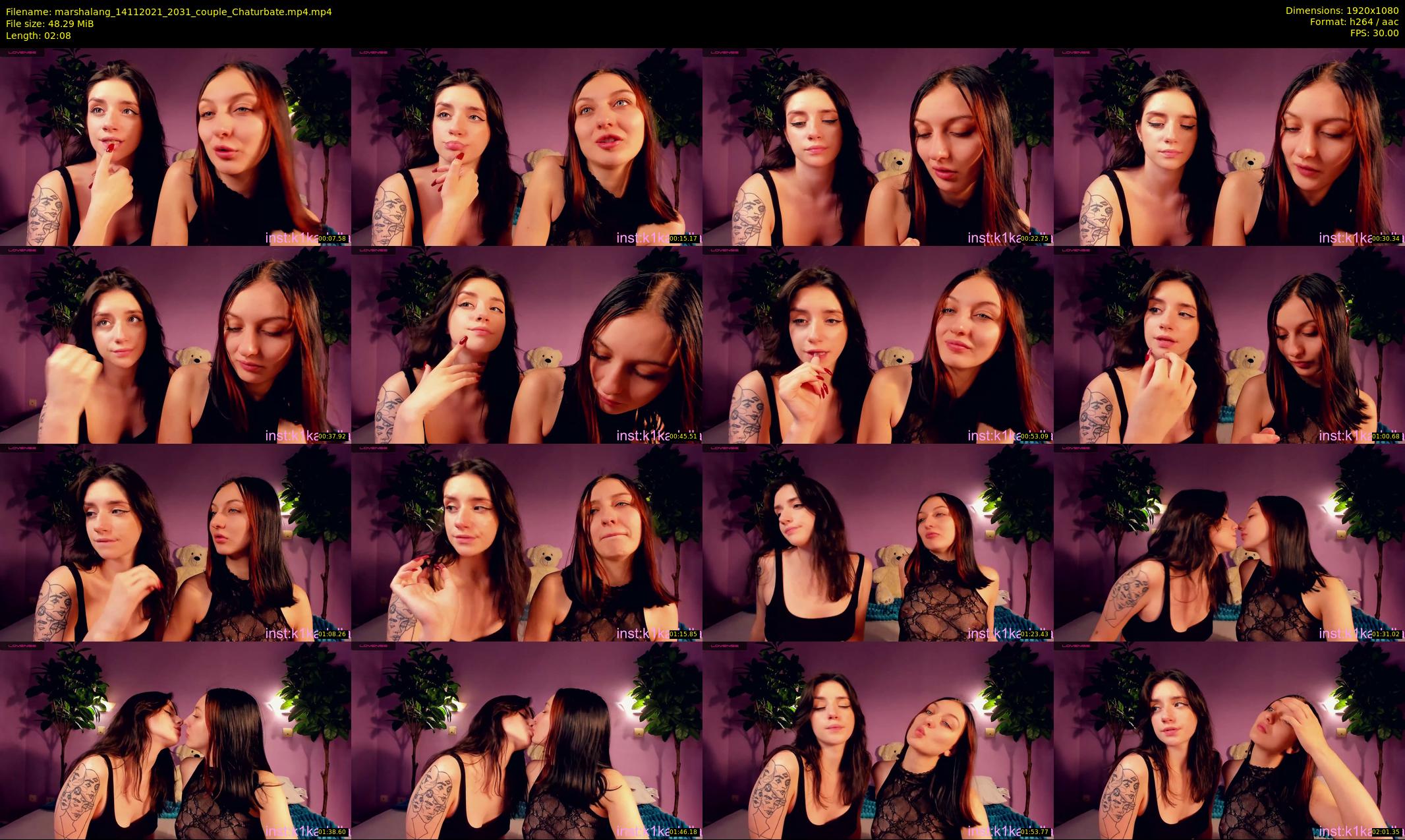 marshalang — 3 minute Chaturbate couple cam show recording, 1080p, Nov 14, 2021