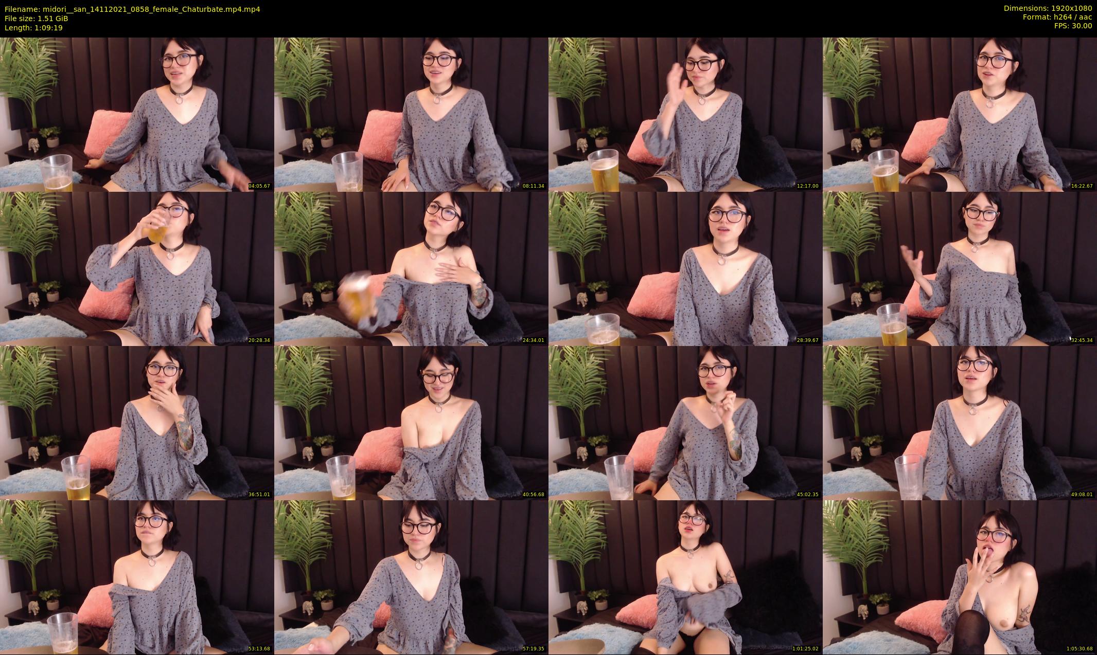 midori__san — 70 minute Chaturbate female cam show recording, 1080p, Nov 14, 2021