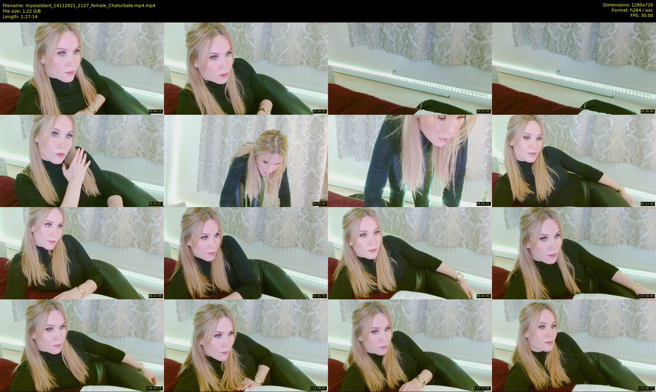 myassistant — 88 minute Chaturbate female cam show recording, 720p, Nov 14, 2021
