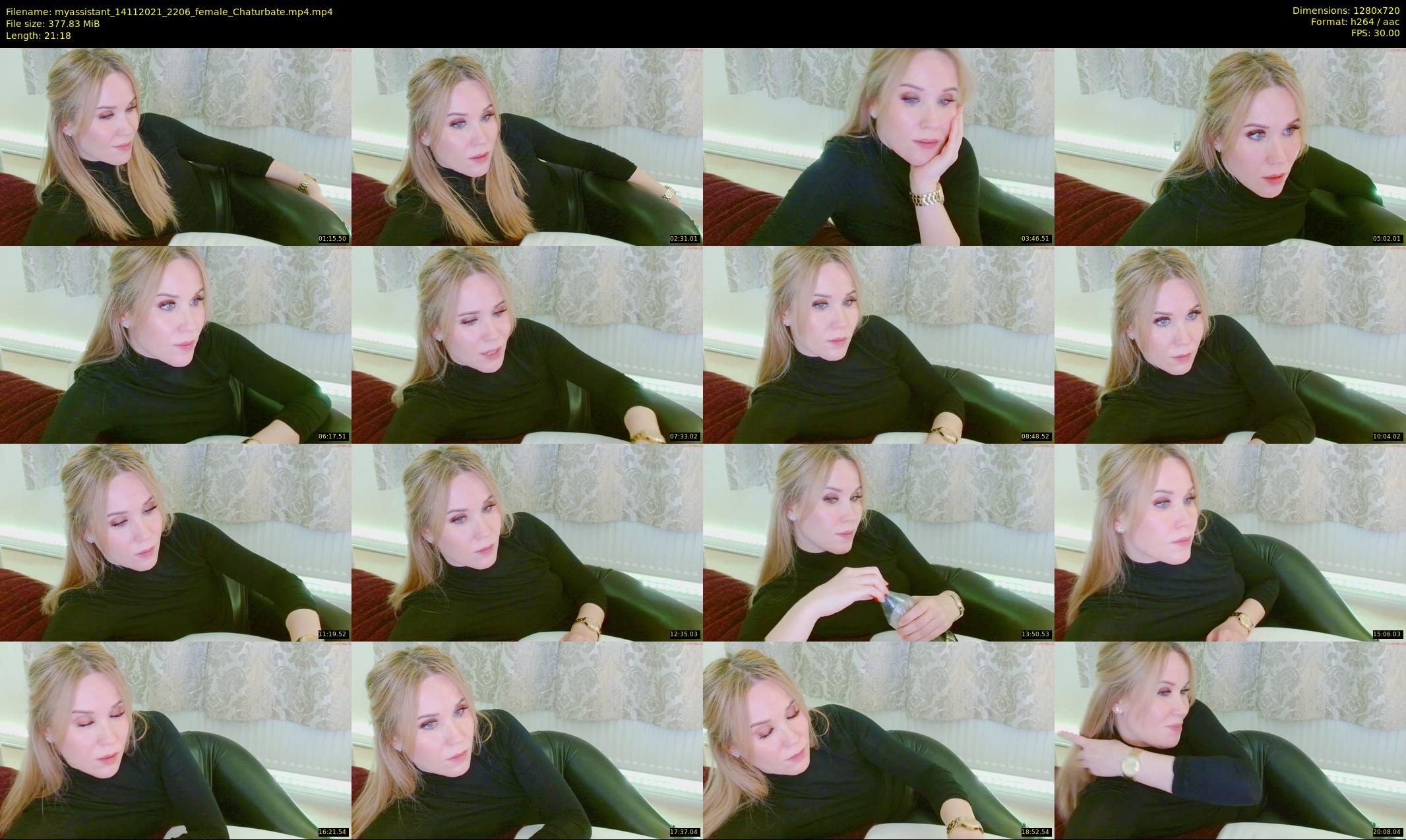 myassistant — 22 minute Chaturbate female cam show recording, 720p, Nov 14, 2021