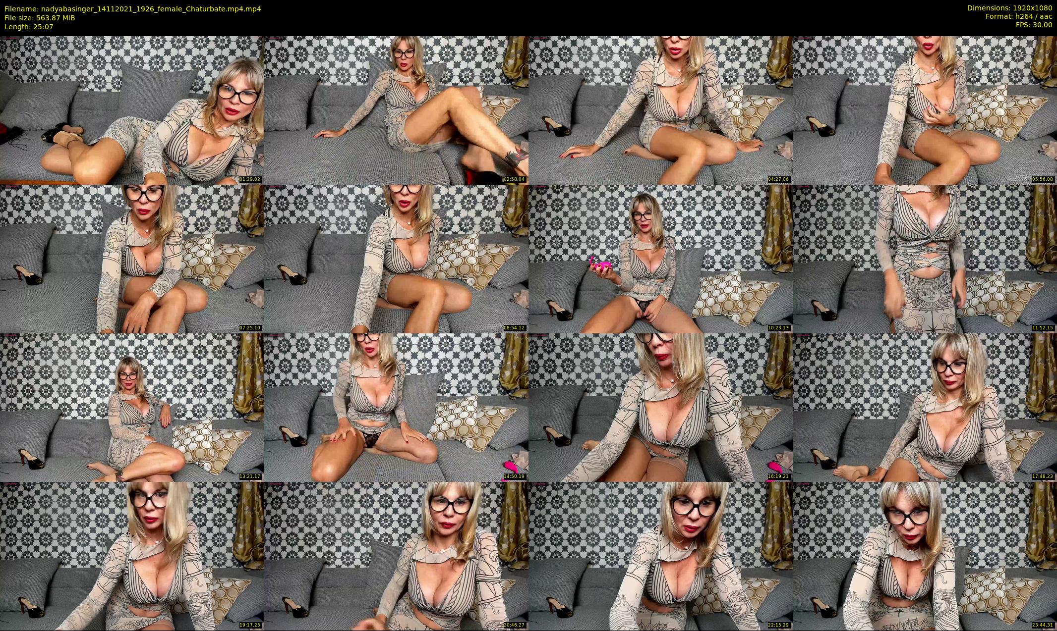 nadyabasinger — 26 minute Chaturbate female cam show recording, 1080p, Nov 14, 2021