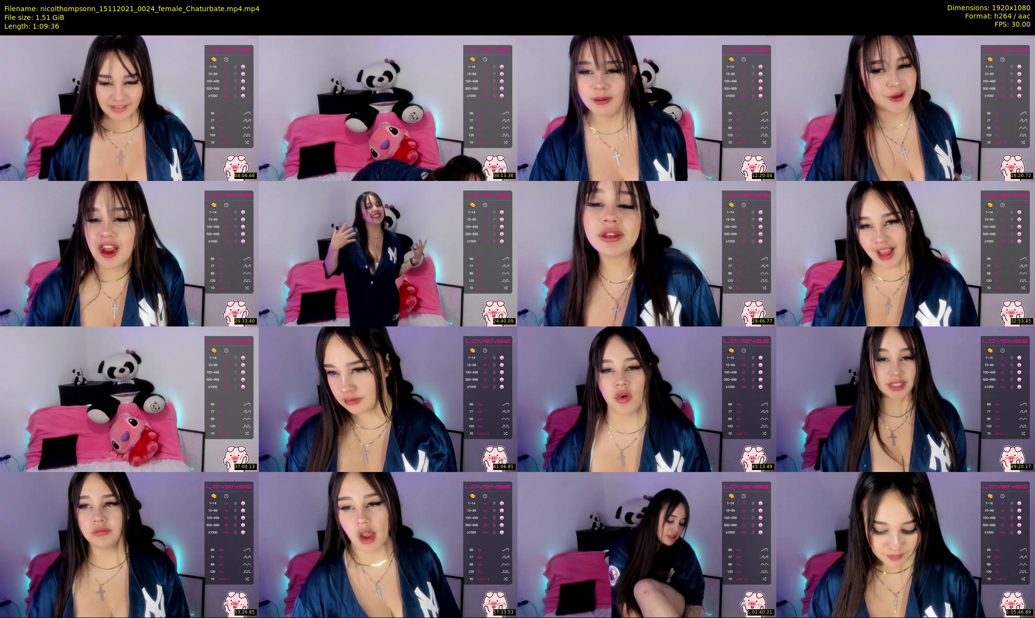 nicolthompsonn — 70 minute Chaturbate female cam show recording, 1080p, Nov 15, 2021