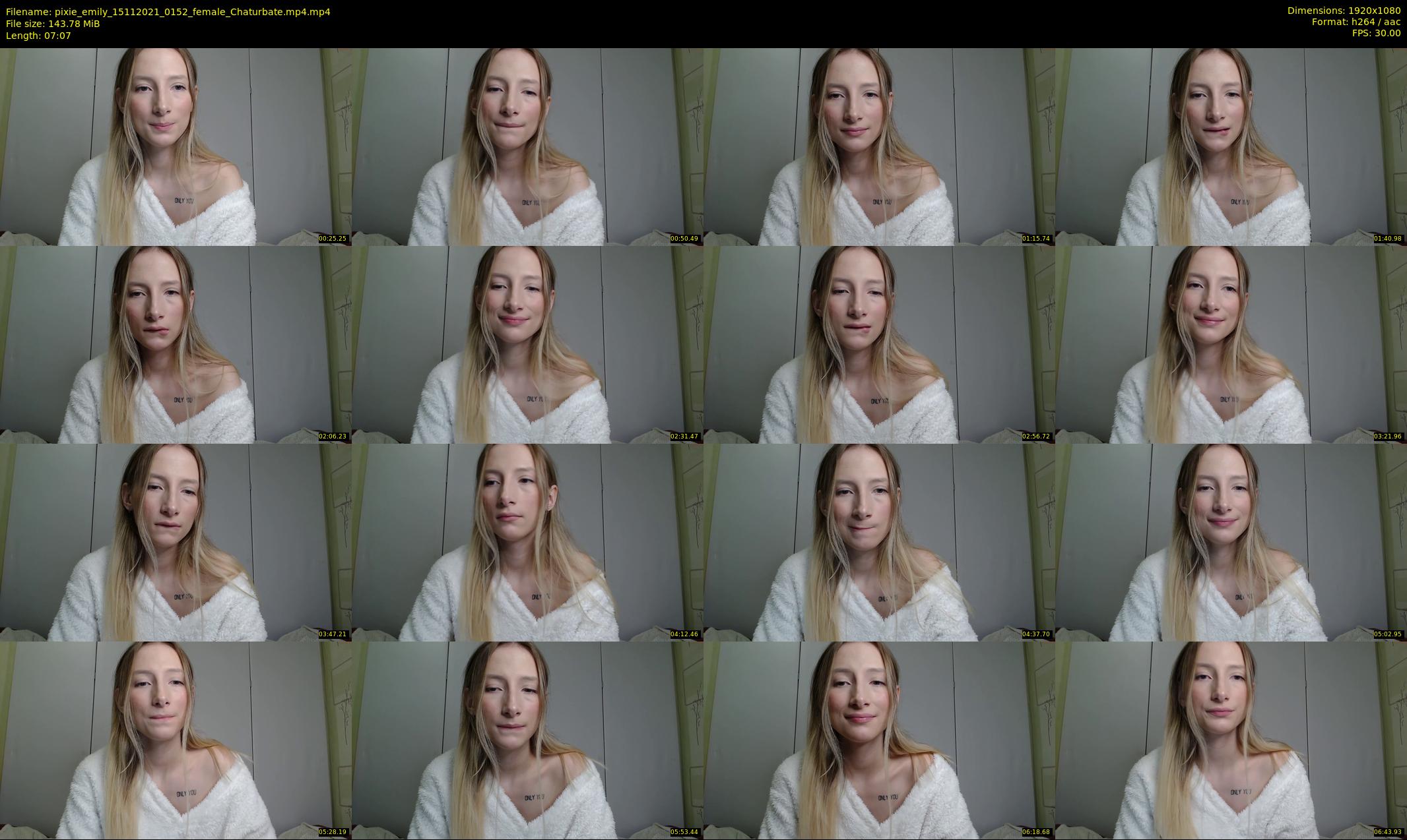 pixie_emily — 8 minute Chaturbate female cam show recording, 1080p, Nov 15, 2021