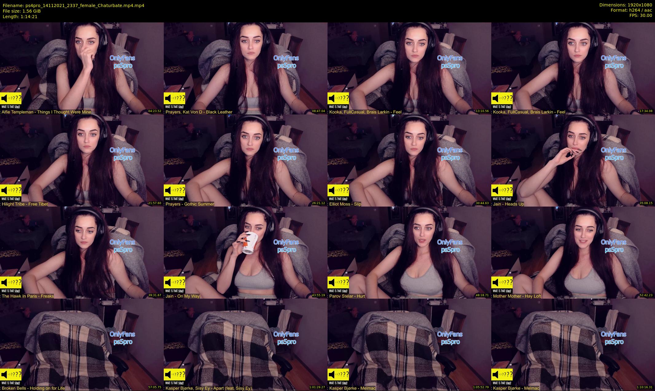 ps4pro — 75 minute Chaturbate female cam show recording, 1080p, Nov 14, 2021