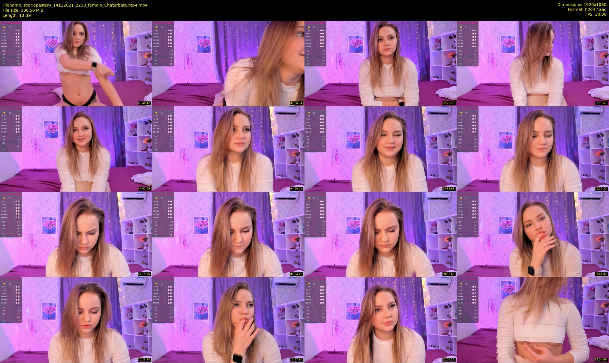 scarlepastery — 14 minute Chaturbate couple cam show recording, 1080p, Nov 14, 2021