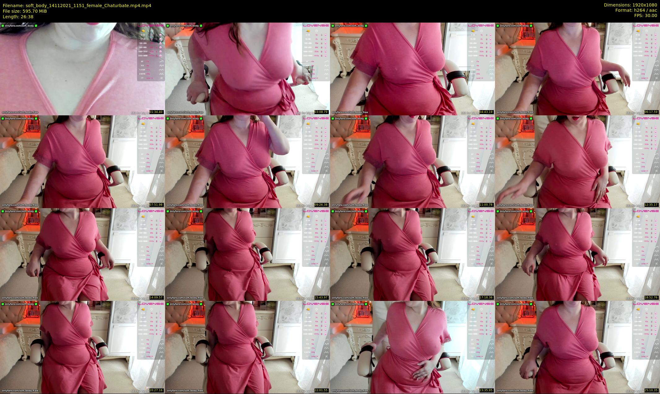 soft_body — 27 minute Chaturbate female cam show recording, 1080p, Nov 14, 2021