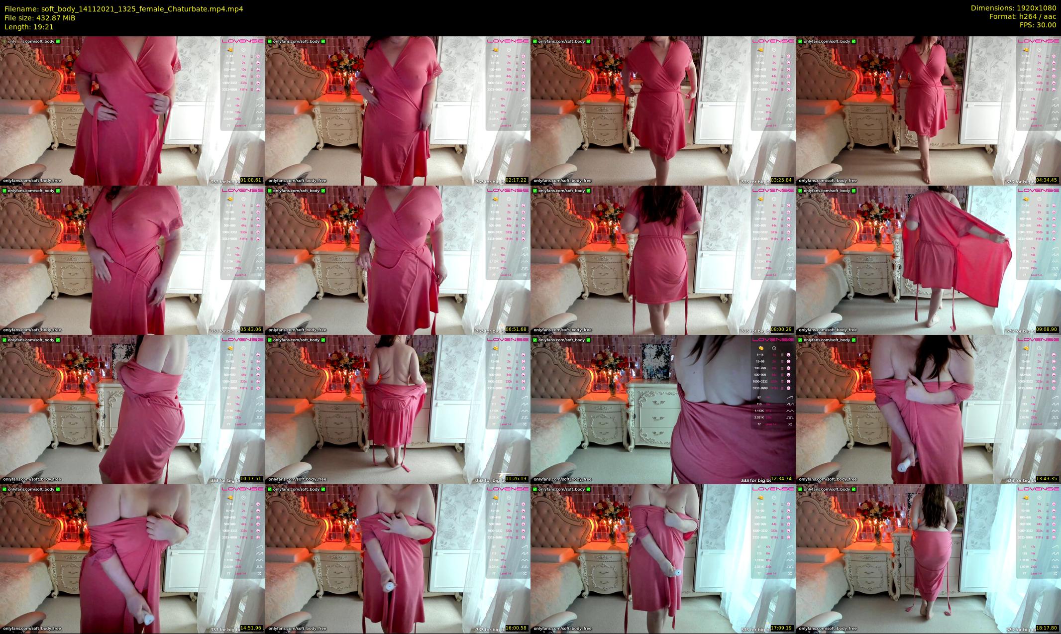 soft_body — 20 minute Chaturbate female cam show recording, 1080p, Nov 14, 2021