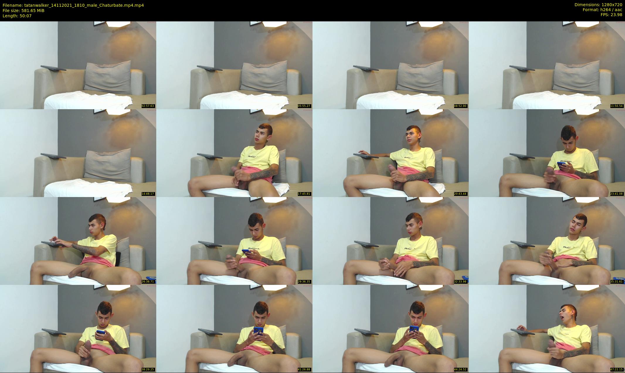 tatanwalker — 51 minute Chaturbate male cam show recording, 720p, Nov 14, 2021