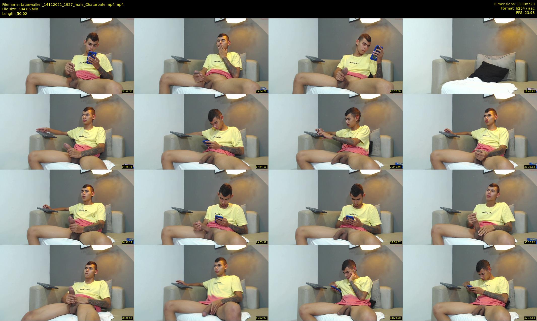 tatanwalker — 51 minute Chaturbate male cam show recording, 720p, Nov 14, 2021