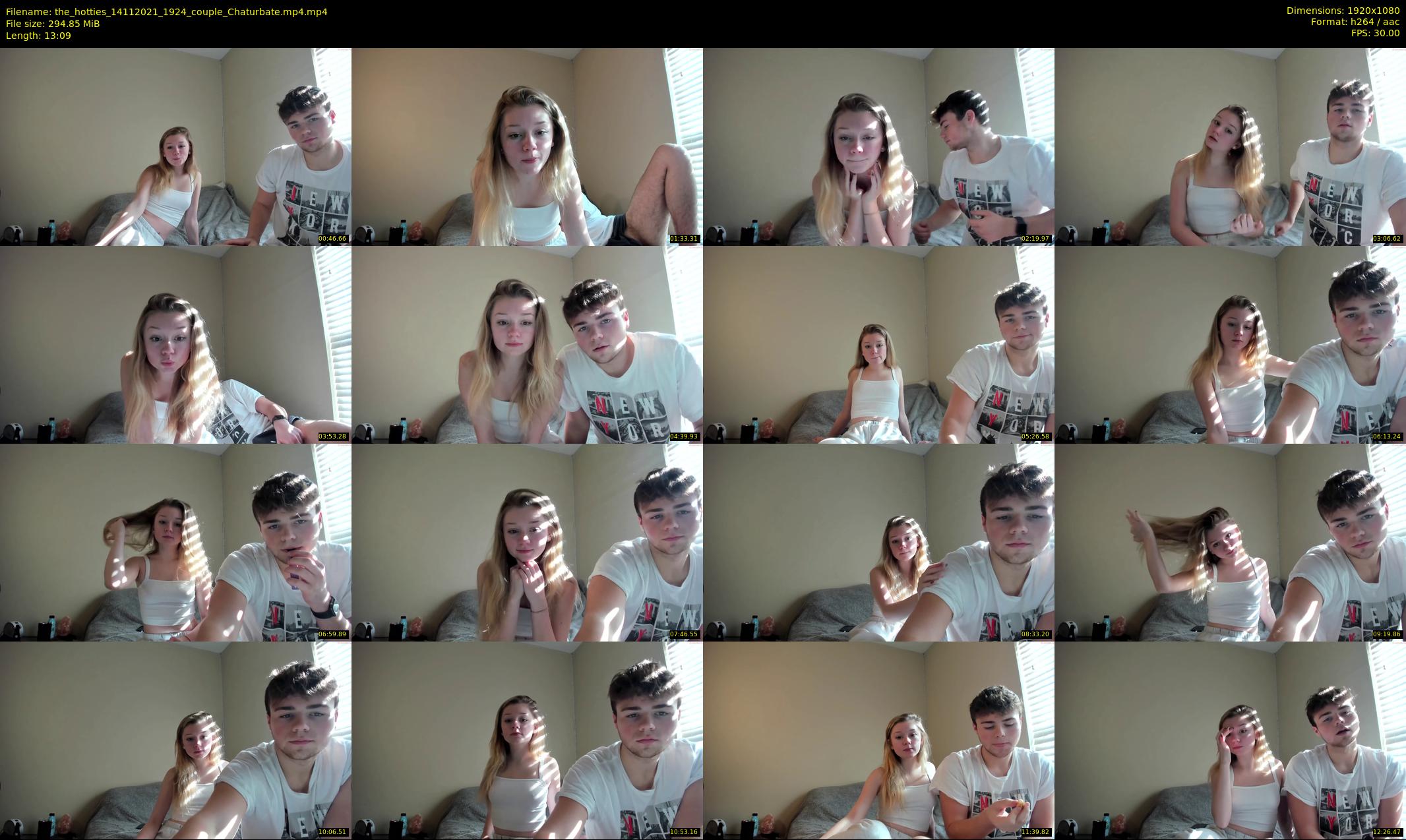 the_hotties — 14 minute Chaturbate couple cam show recording, 1080p, Nov 14, 2021