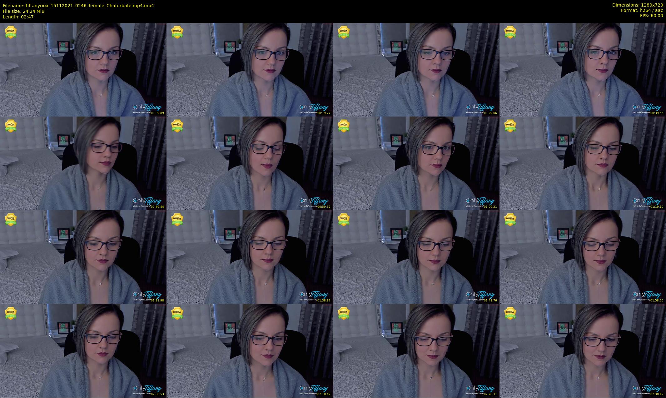 tiffanyriox — 3 minute Chaturbate female cam show recording, 720p, Nov 15, 2021