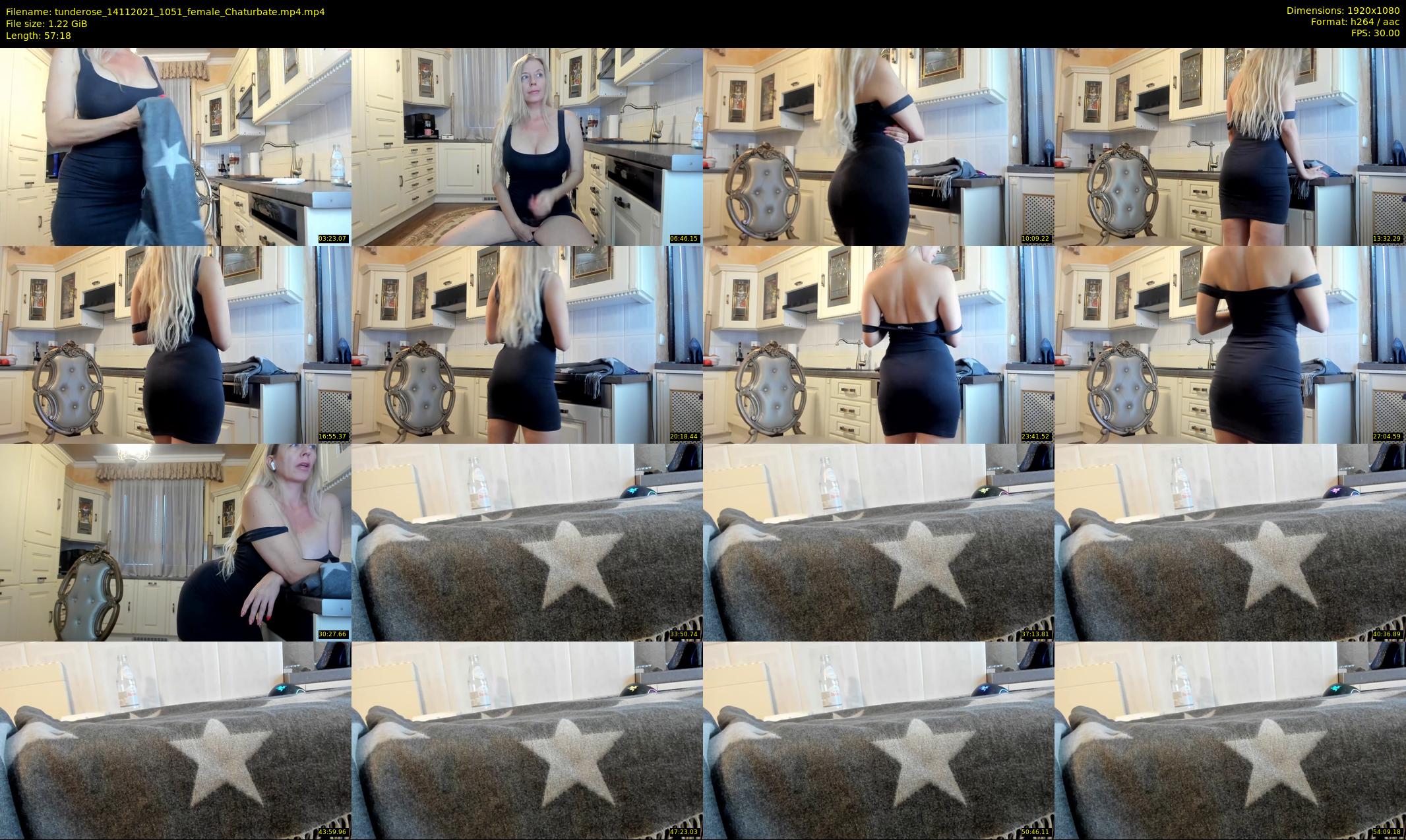 tunderose — 58 minute Chaturbate female cam show recording, 1080p, Nov 14, 2021