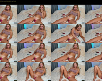 urblonde001 — 3 minute Chaturbate female cam show recording, 720p, Nov 15, 2021