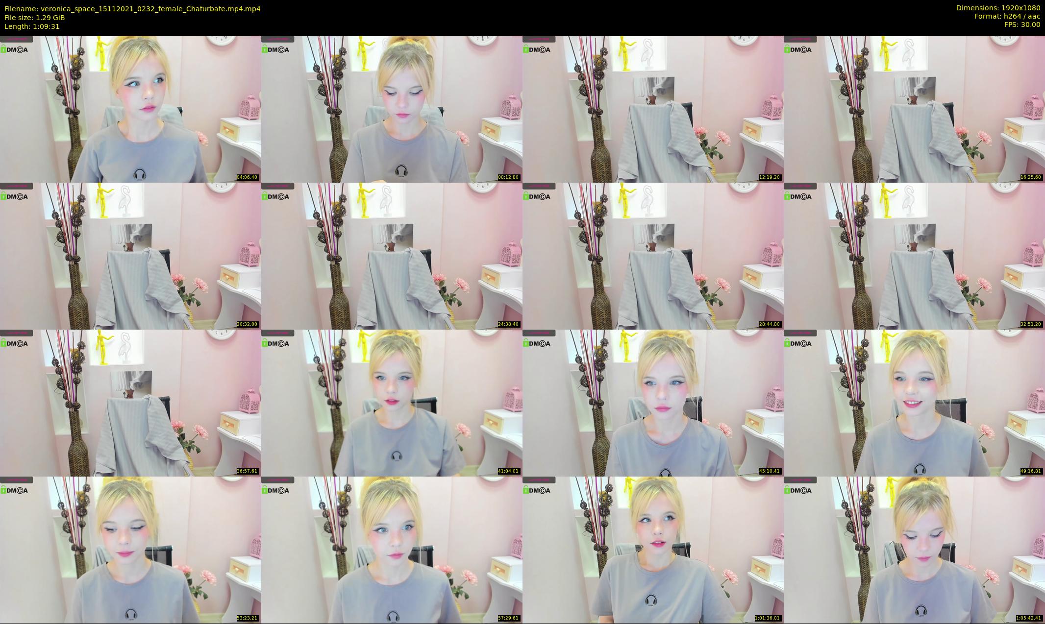 veronica_space — 70 minute Chaturbate female cam show recording, 1080p, Nov 15, 2021