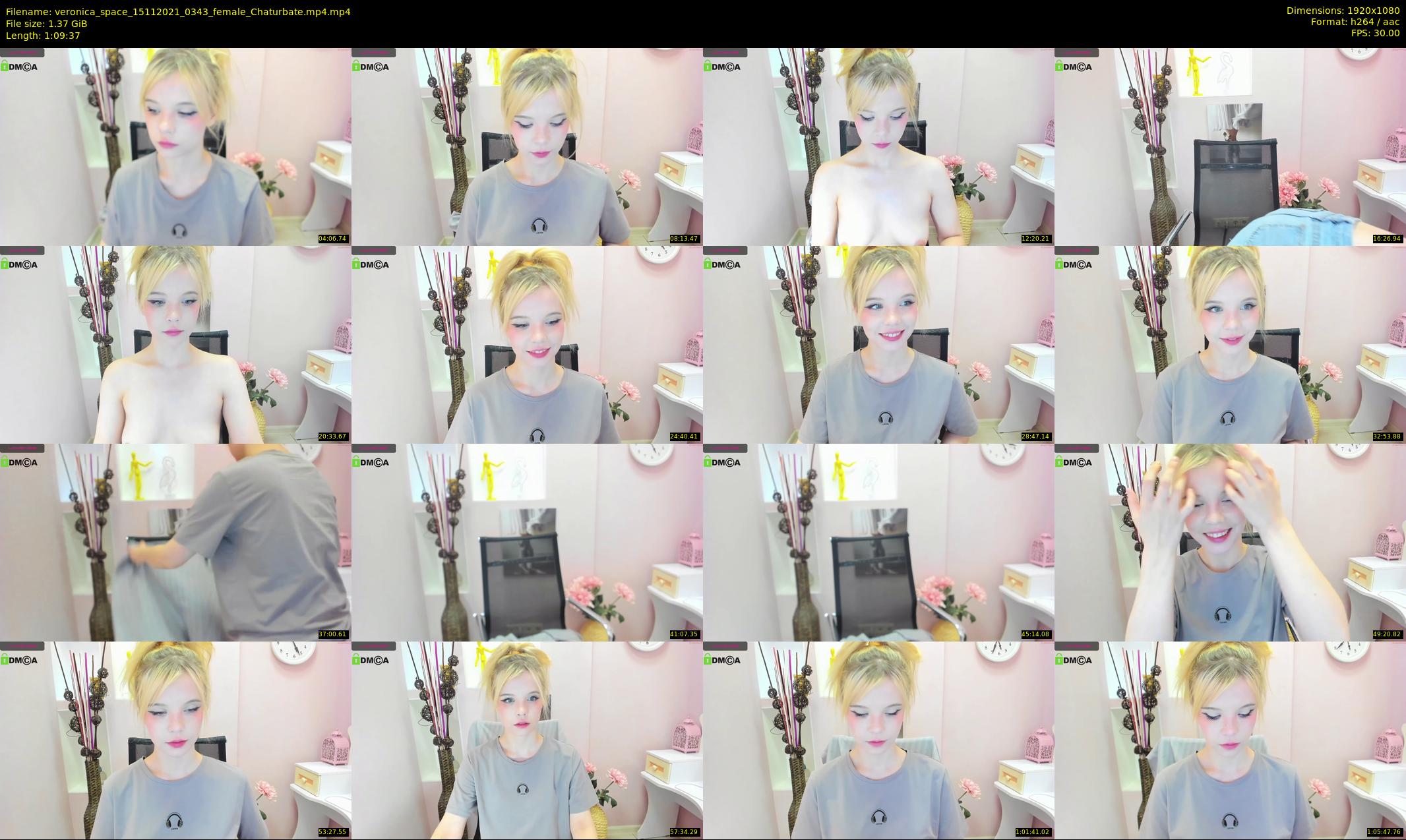 veronica_space — 70 minute Chaturbate female cam show recording, 1080p, Nov 15, 2021