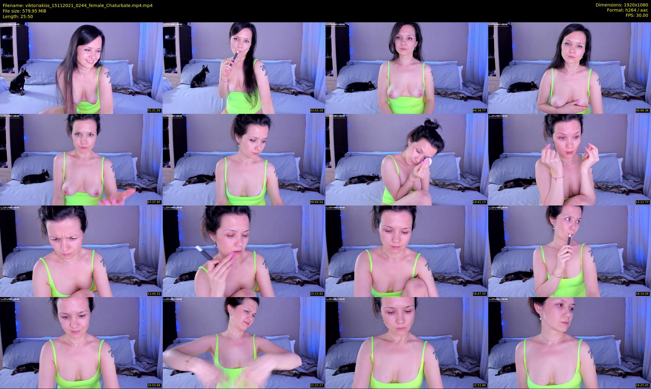 viktoriakiss — 26 minute Chaturbate female cam show recording, 1080p, Nov 15, 2021