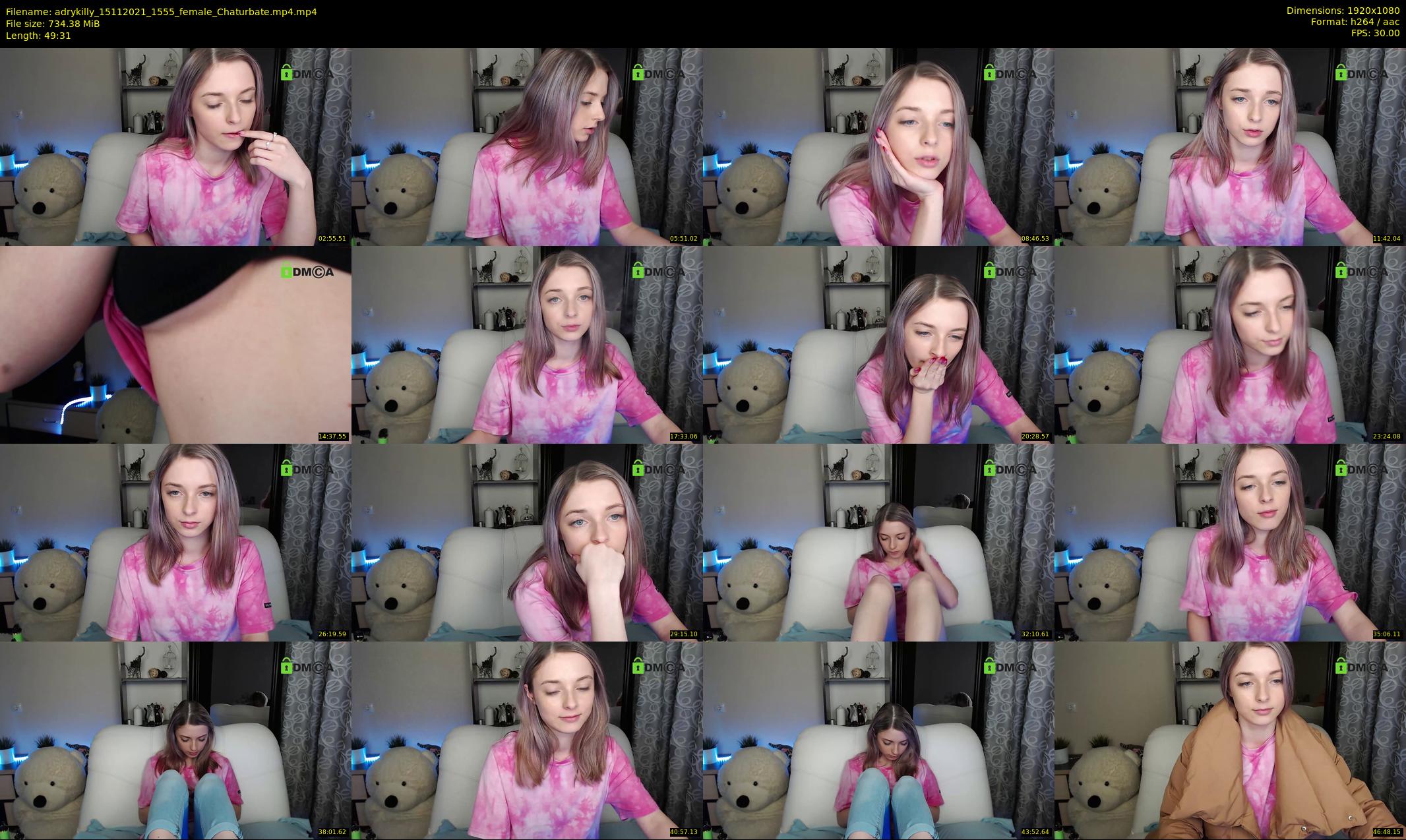 adrykilly — 50 minute Chaturbate female cam show recording, 1080p, Nov 15, 2021