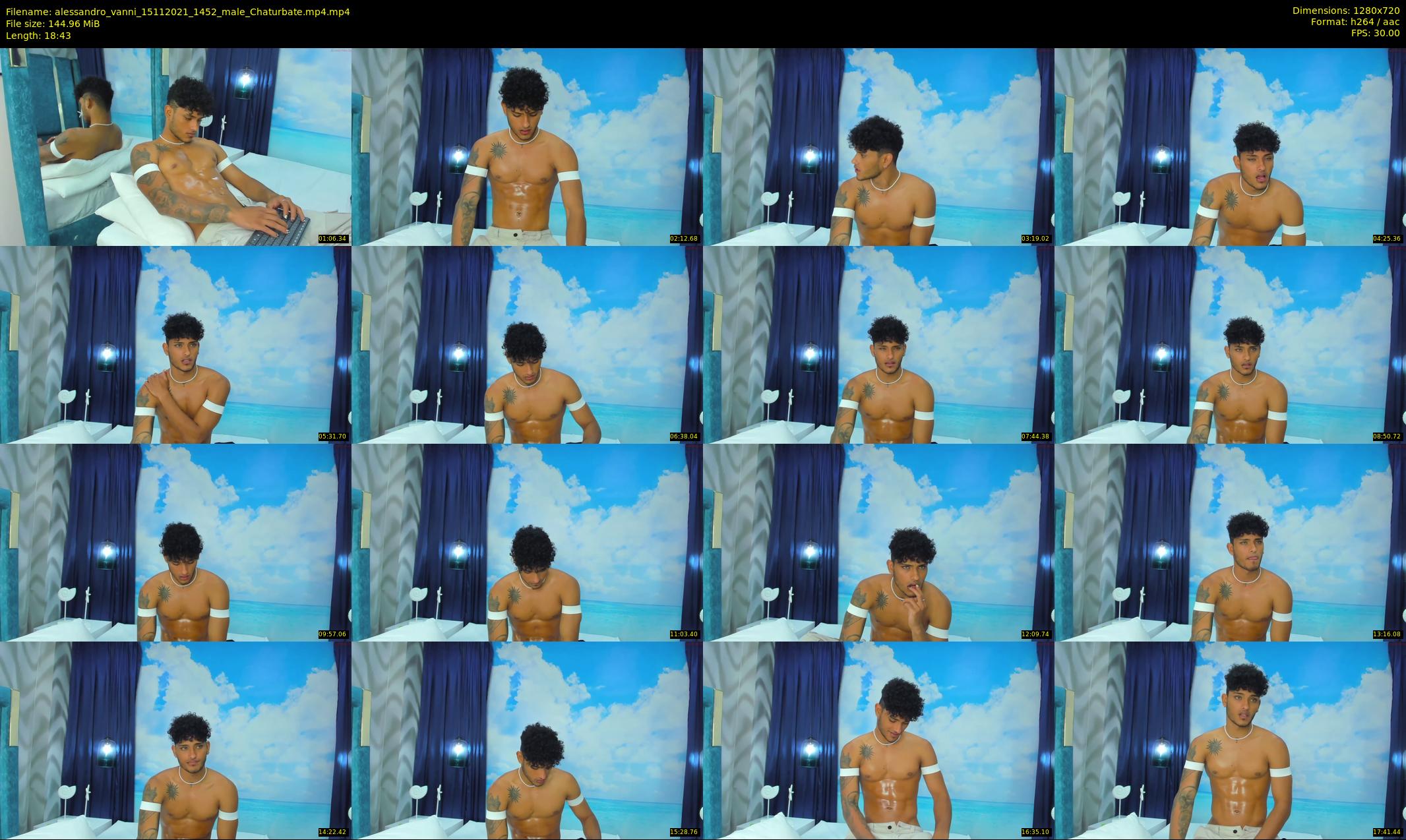alessandro_vanni — 19 minute Chaturbate male cam show recording, 720p, Nov 15, 2021