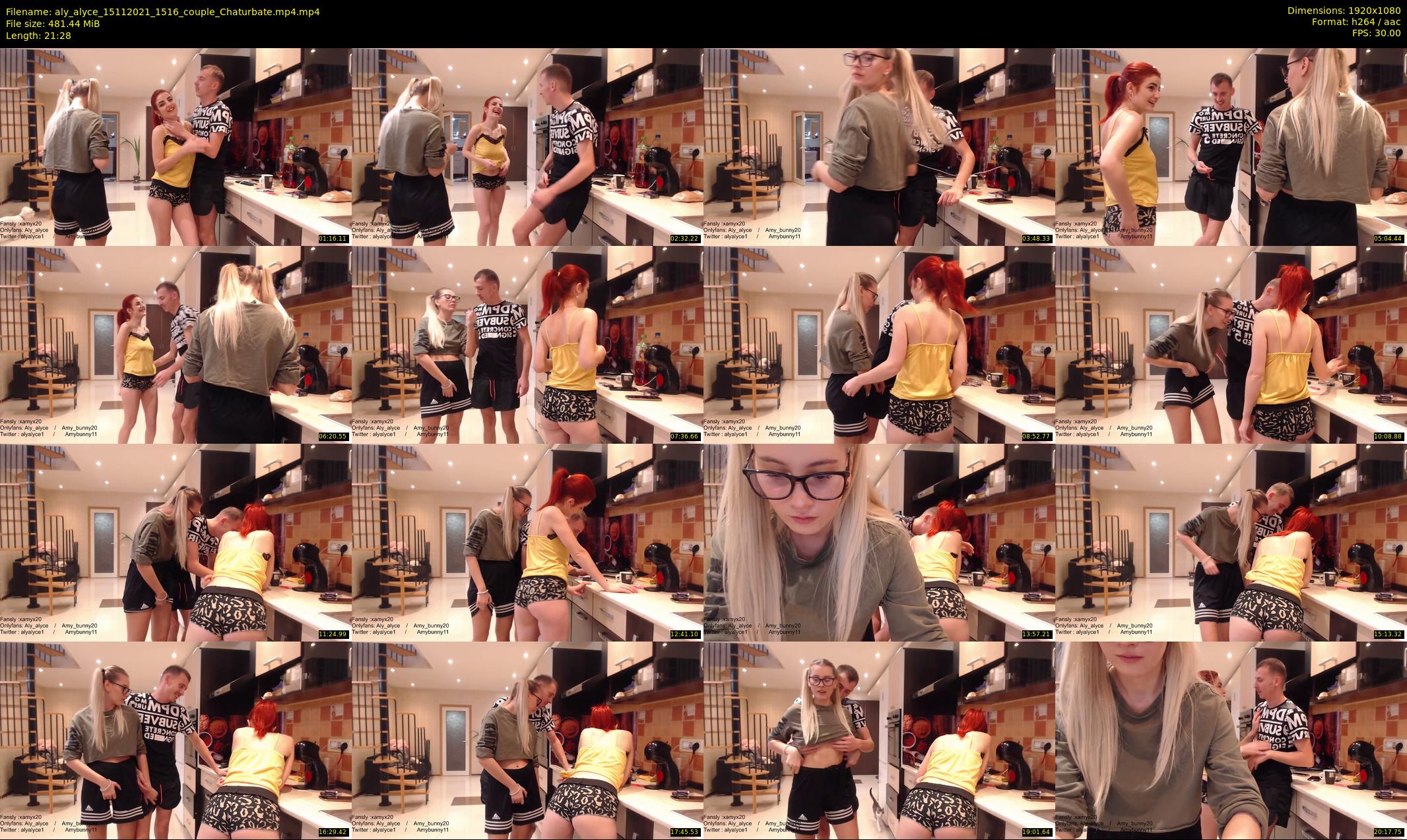 aly_alyce — 22 minute Chaturbate female cam show recording, 1080p, Nov 15, 2021