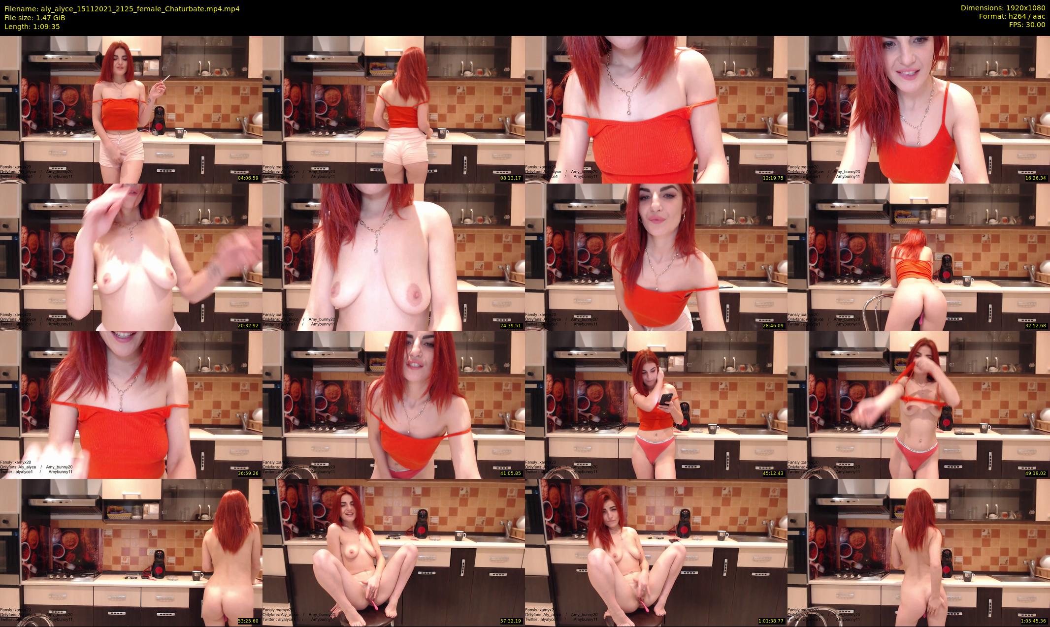 aly_alyce — 70 minute Chaturbate female cam show recording, 1080p, Nov 15, 2021