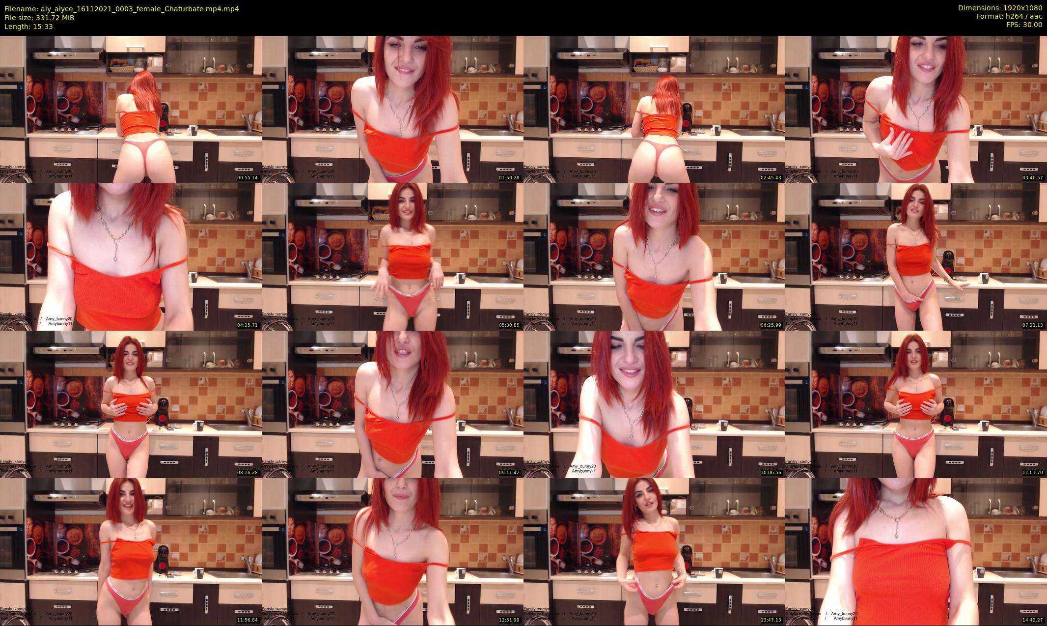 aly_alyce — 16 minute Chaturbate female cam show recording, 1080p, Nov 16, 2021