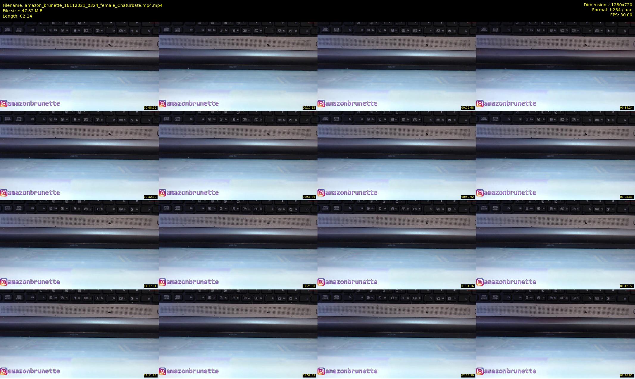 amazon_brunette — 3 minute Chaturbate female cam show recording, 720p, Nov 16, 2021