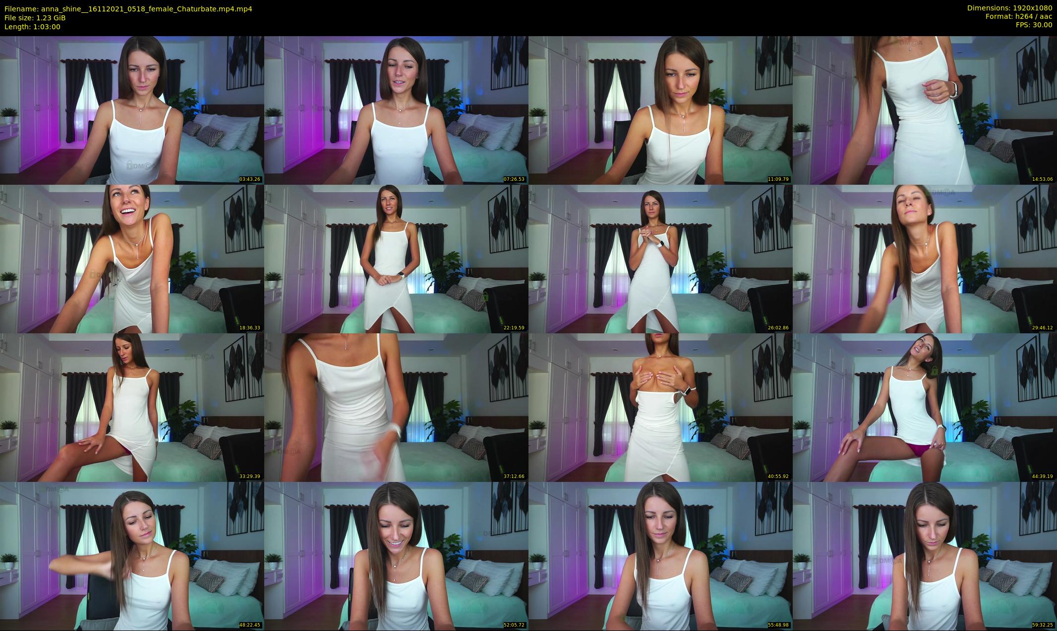 anna_shine_ — 63 minute Chaturbate female cam show recording, 1080p, Nov 16, 2021