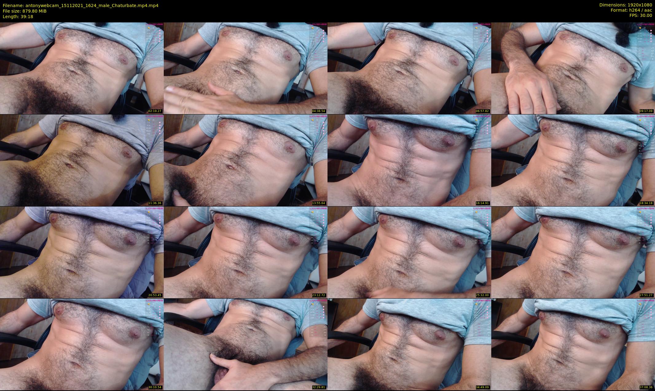 antonywebcam — 40 minute Chaturbate male cam show recording, 1080p, Nov 15, 2021